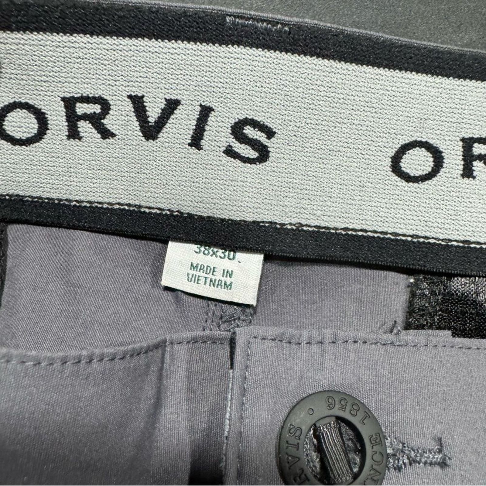 SOREL Orvis Men’s Pants sz 38X30 Traveler Tech # B416 Size US 38 / EU 54 - 10 Thumbnail