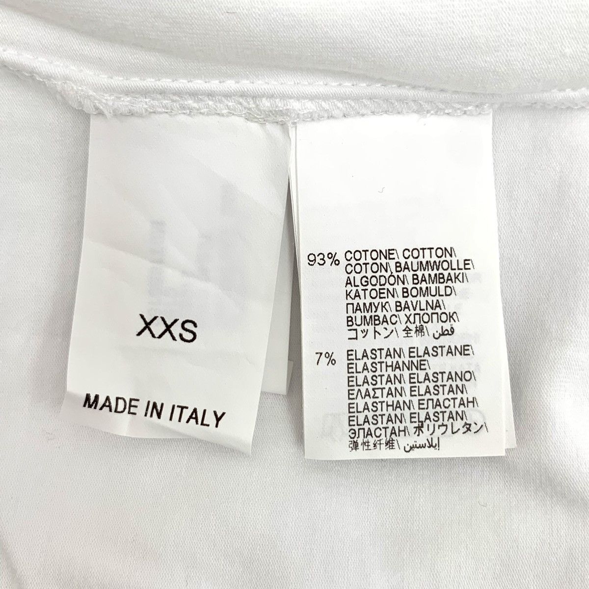 Brunello Cucinelli Brunello Cucinelli White Cotton Short Sleeve T-Shirt K26WX Size XXS / US 00 / IT 34 - 6 Thumbnail