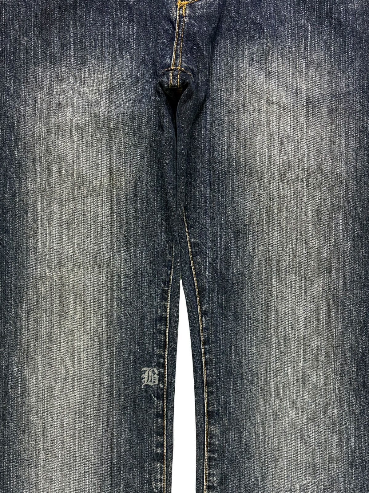 Billabong Vintage Billabong Button Fly Mud Wash Patched Baggy Jeans Size US 33 - 5 Thumbnail