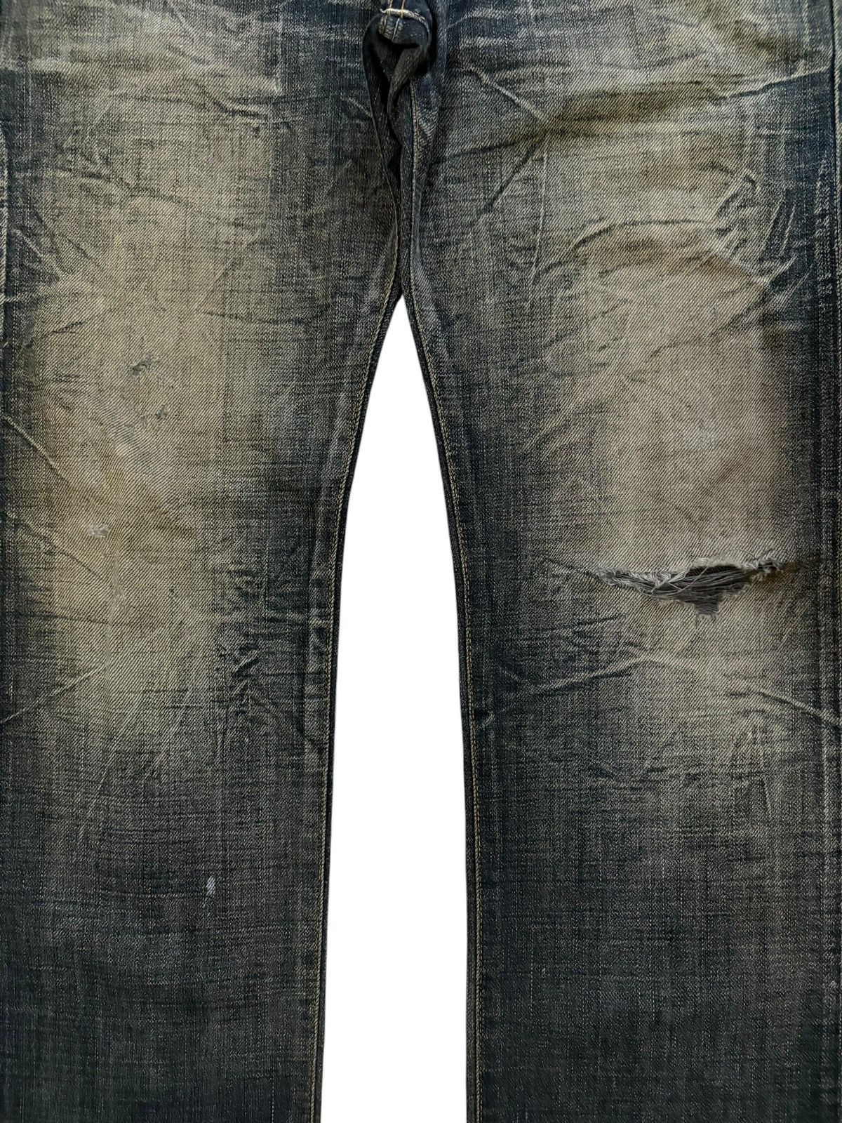 Edwin Vintage Japanese Edwin 502 Rusty Mud Wash Baggy Jeans Size US 35 - 5 Thumbnail
