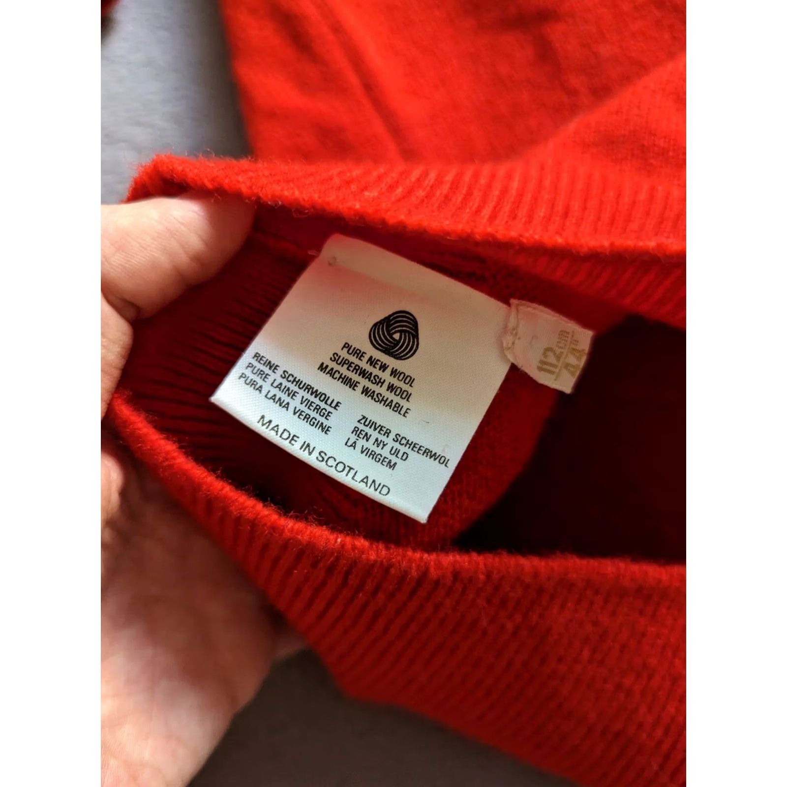 Vintage Pringle Sweater Mens Regular Wool Red 44 Rugby Sports Shirt Size US XXL / EU 58 / 5 - 7 Thumbnail