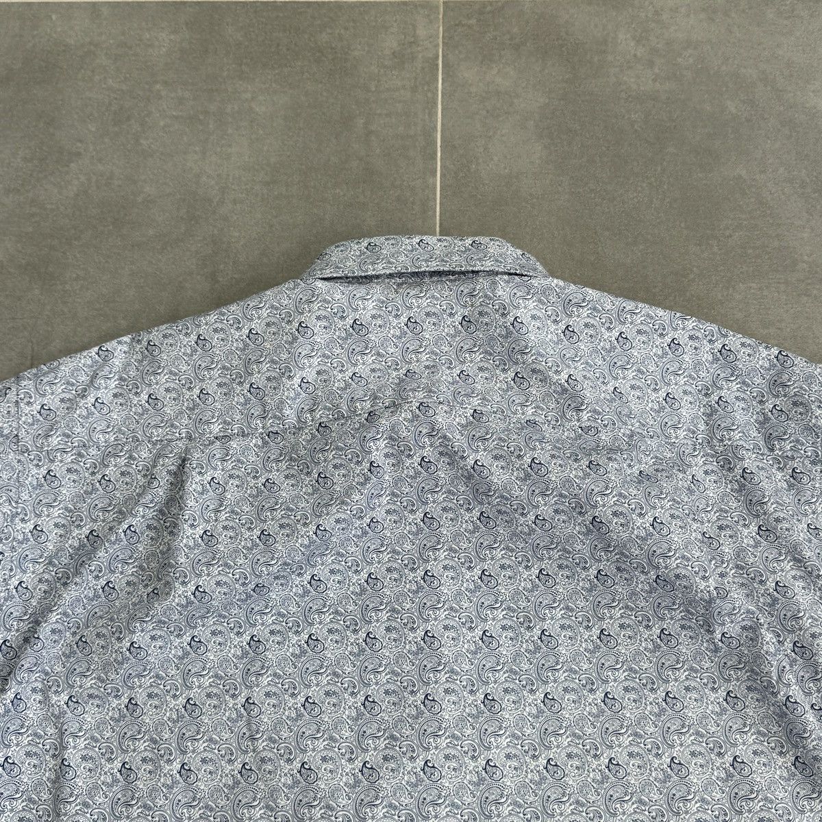 Eton ETON Classic Paisley Button Shirt Size 43/17 (XL/XXL) Size US XL / EU 56 / 4 - 22 Thumbnail
