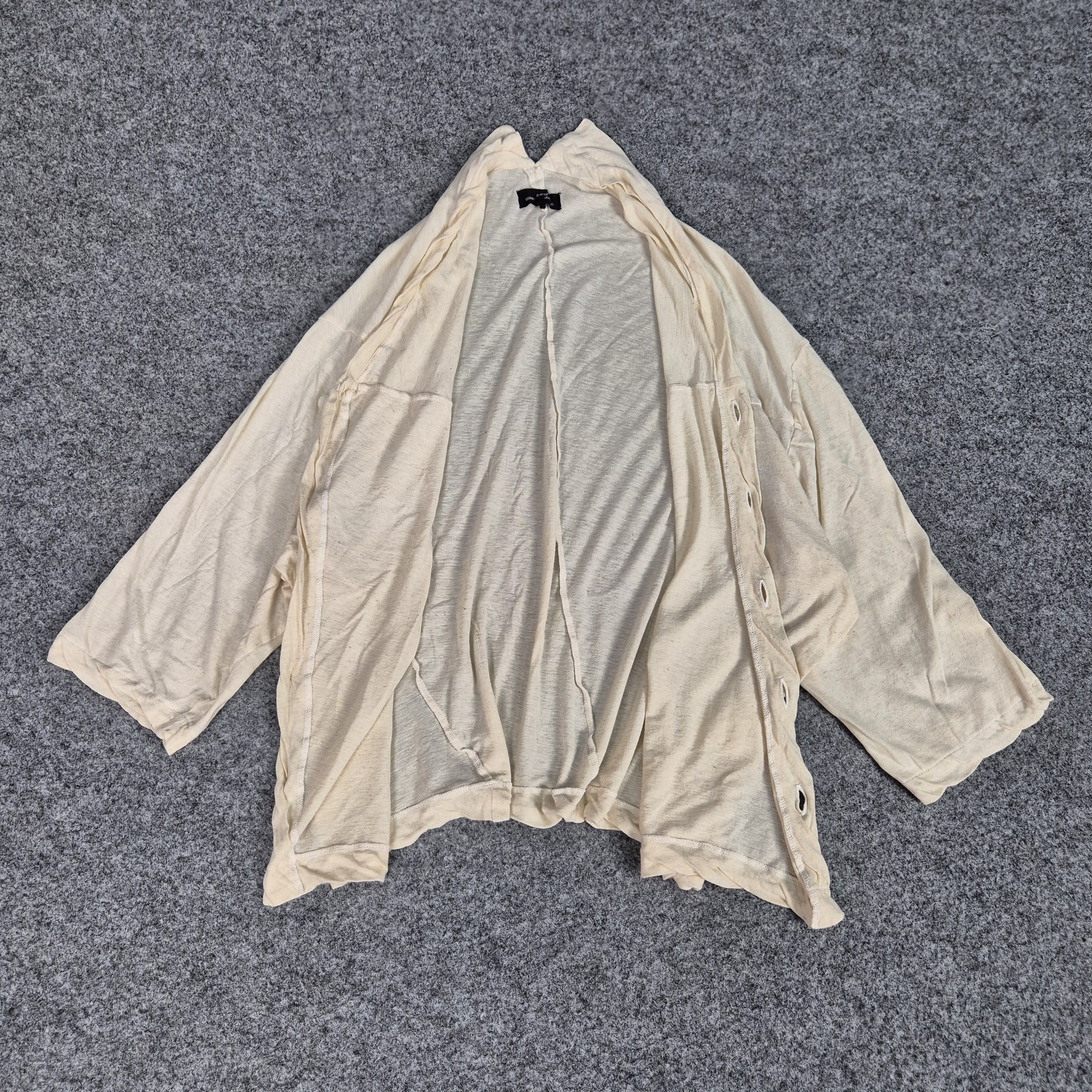 Comme des Garcons Vintage assymetric comme des garcons cardigan Size US M / EU 48-50 / 2 - 1 Thumbnail