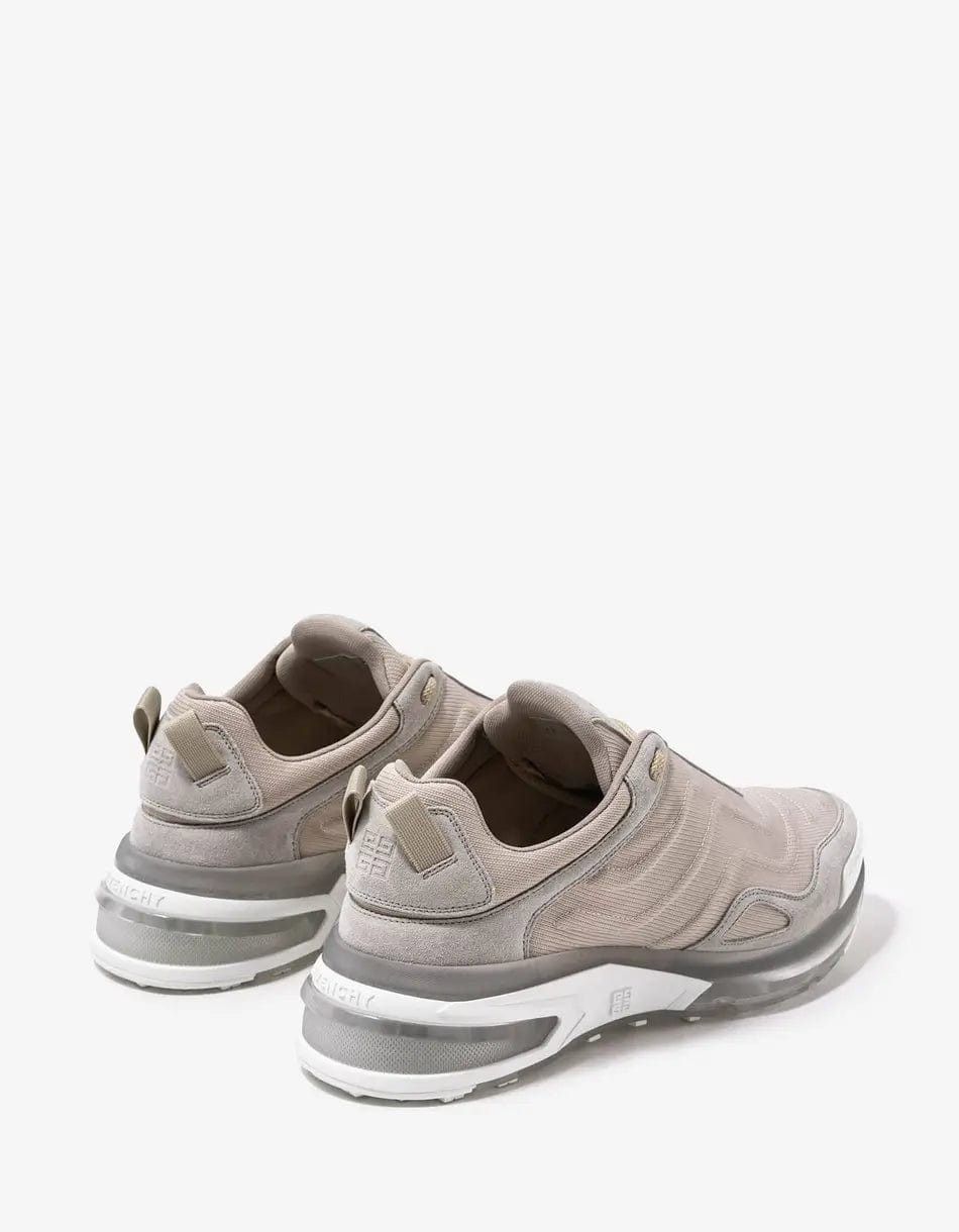 Givenchy Givenchy Cream Giv 1 Leather & Mesh Trainers Size US 11 / EU 44 - 2 Thumbnail