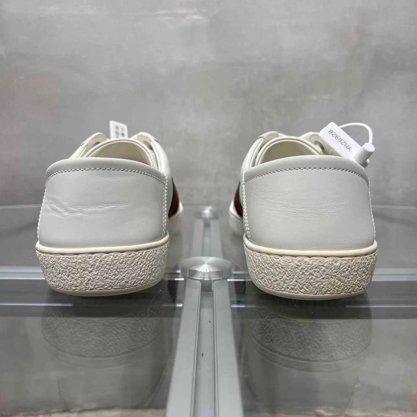 Gucci Gucci white bee sneaker 40.5 (Uk6.5) YH26927 Size US 7.5 / EU 40-41 - 6 Thumbnail