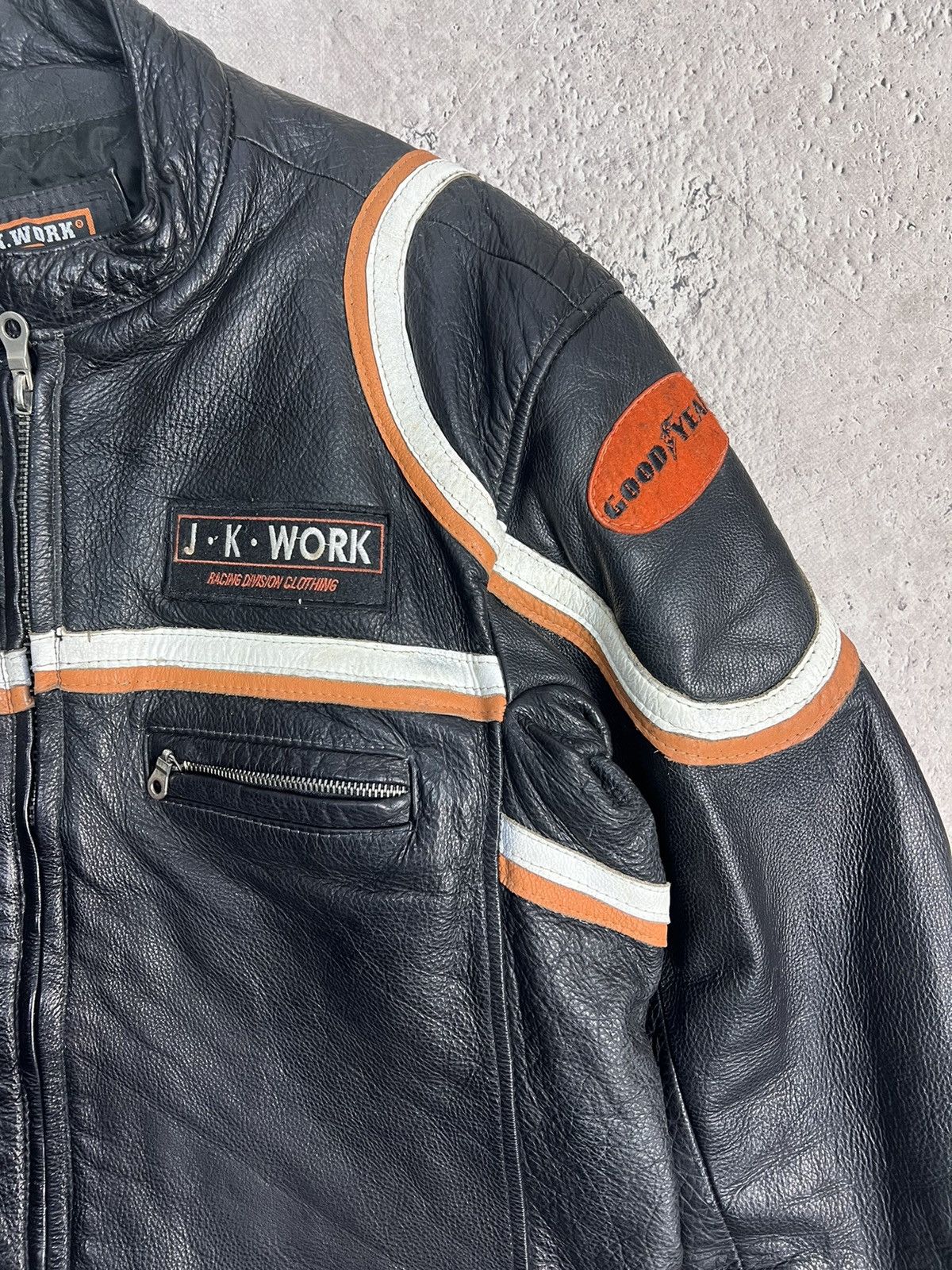 Vintage Vintage MOTO RACING F1 Leather HYPE Jacket Size US XL / EU 56 / 4 - 7 Thumbnail