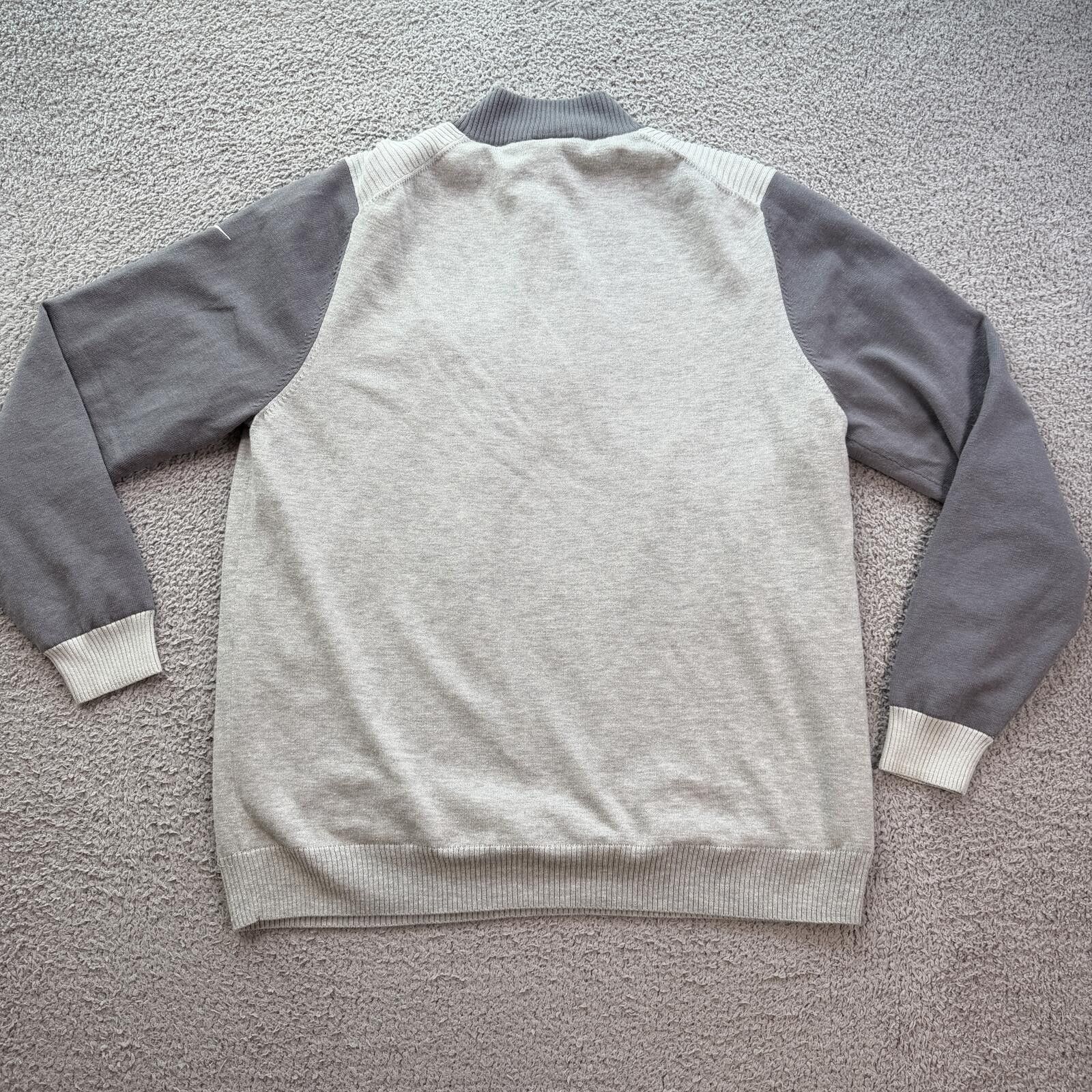 Nike Nike Golf New York Mets Quarter Zip Sweater XL Grey MLB Team Size US XL / EU 56 / 4 - 2 Thumbnail