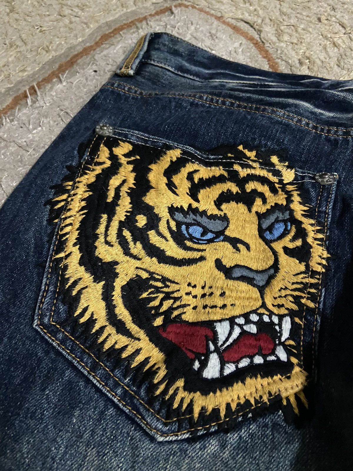 Le Grande Bleu (L.G.B.) Big Train Takahashi Denim Jeans Size US 36 / EU 52 - 8 Thumbnail