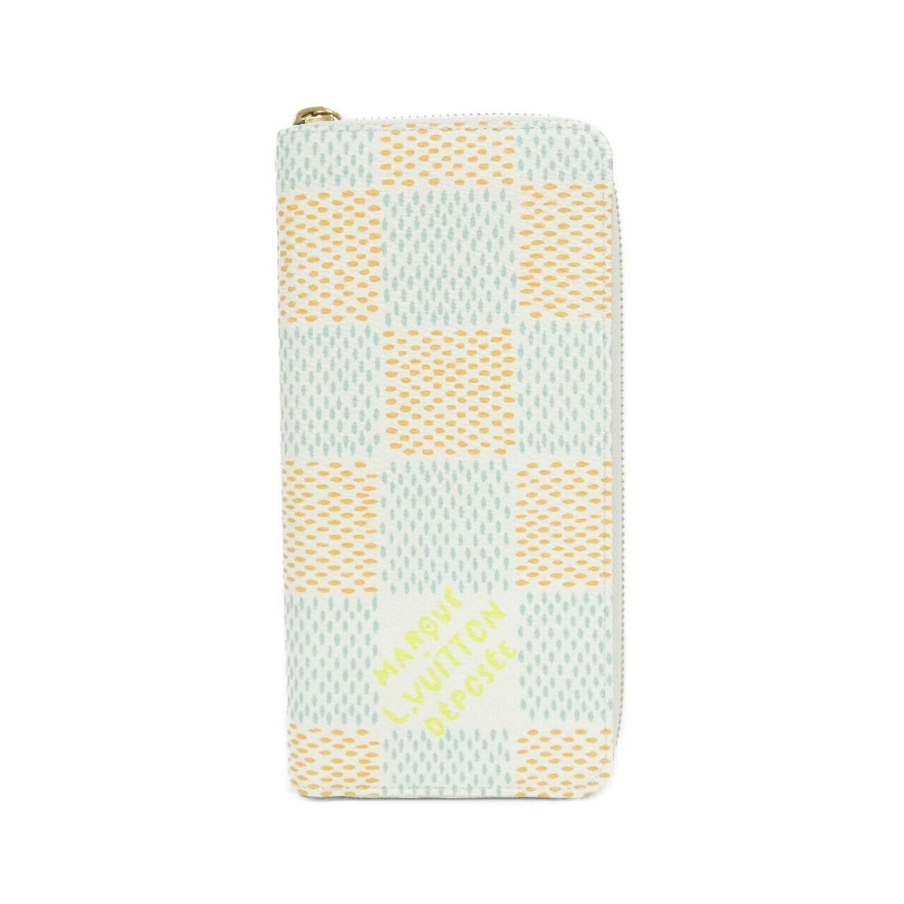 Louis Vuitton Louis Vuitton Louis Vuitton Damier Heritage Long Wallet Textile Long Wallet N40675 DUTY FREE for USA Size ONE SIZE - 1 Thumbnail