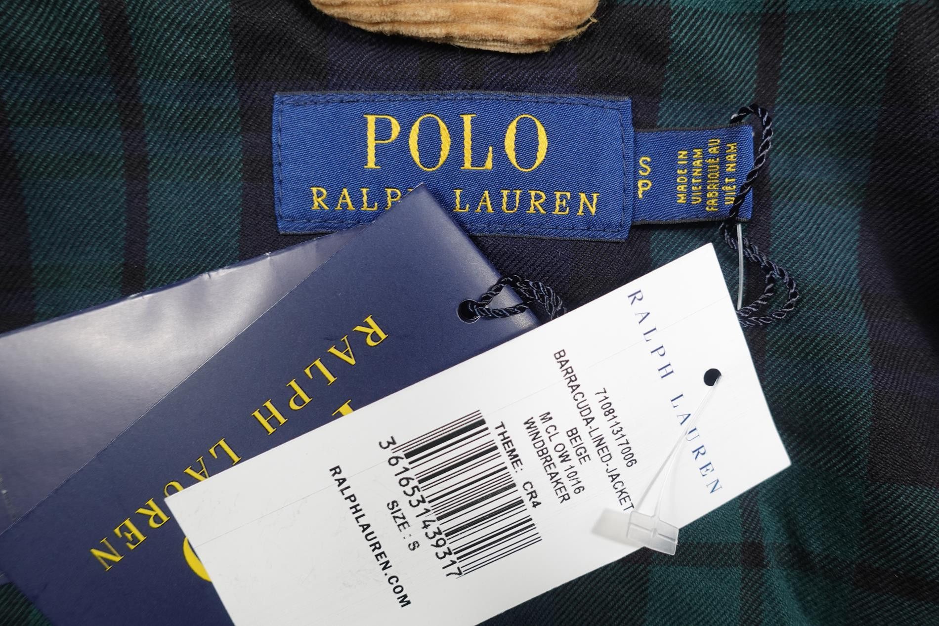 Polo Ralph Lauren Polo Ralph Lauren Jacket Bomber Barracuda Corduroy NWT S Size US S / EU 44-46 / 1 - 3 Thumbnail