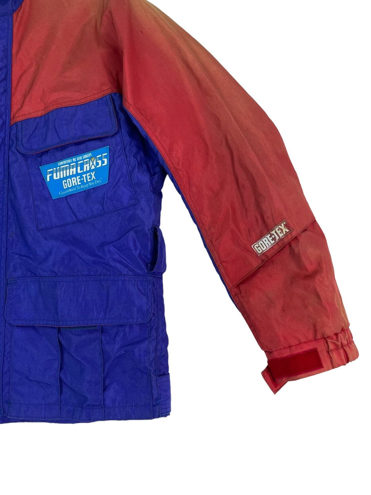 Goretex × Japanese Brand Vtg 90s rare GORE TEX japan multicolor jacket Size US L / EU 52-54 / 3 - 2 Thumbnail