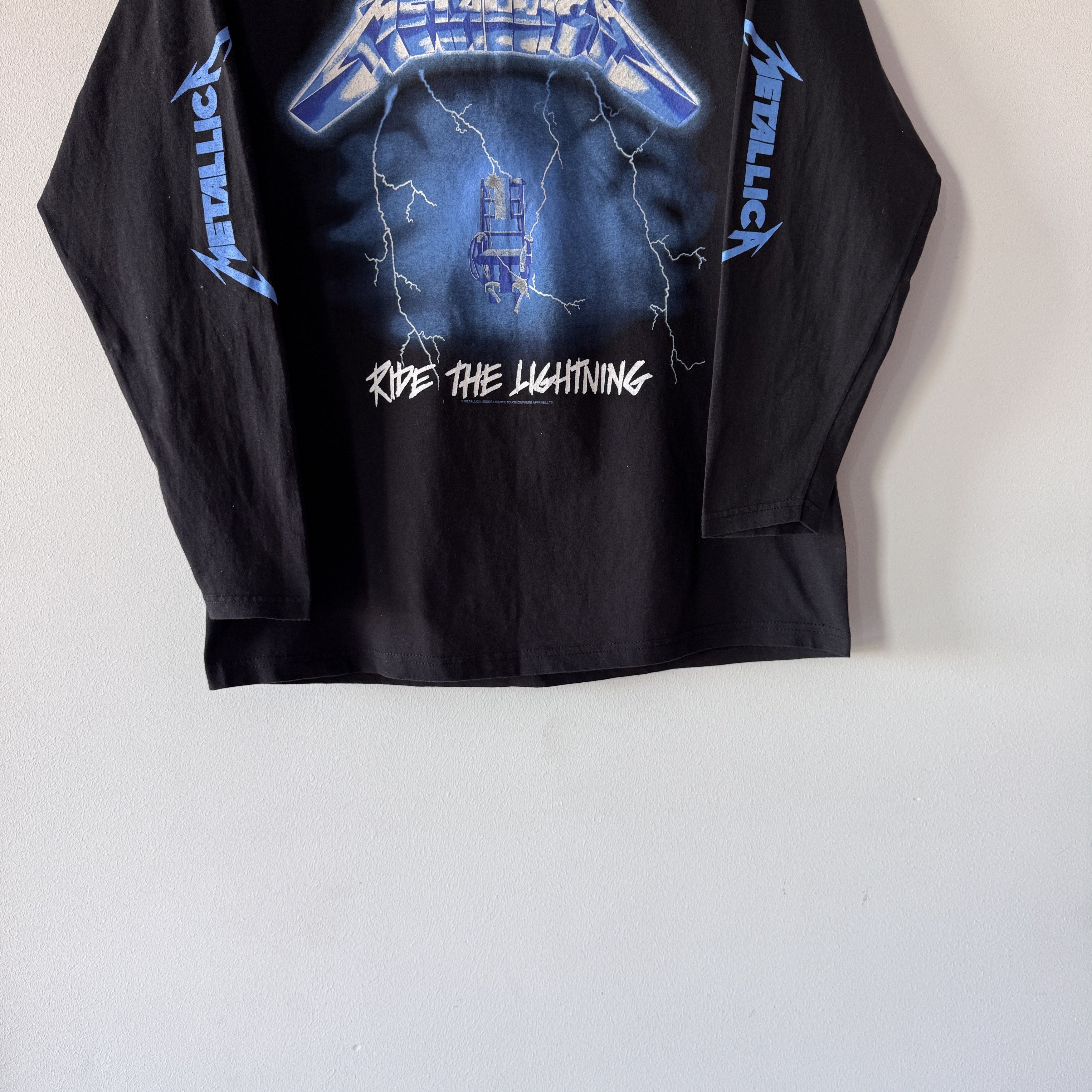 Metallica Vintage Metallica Long Sleeve Rock Band Tee Black Merch Size US L / EU 52-54 / 3 - 2 Thumbnail
