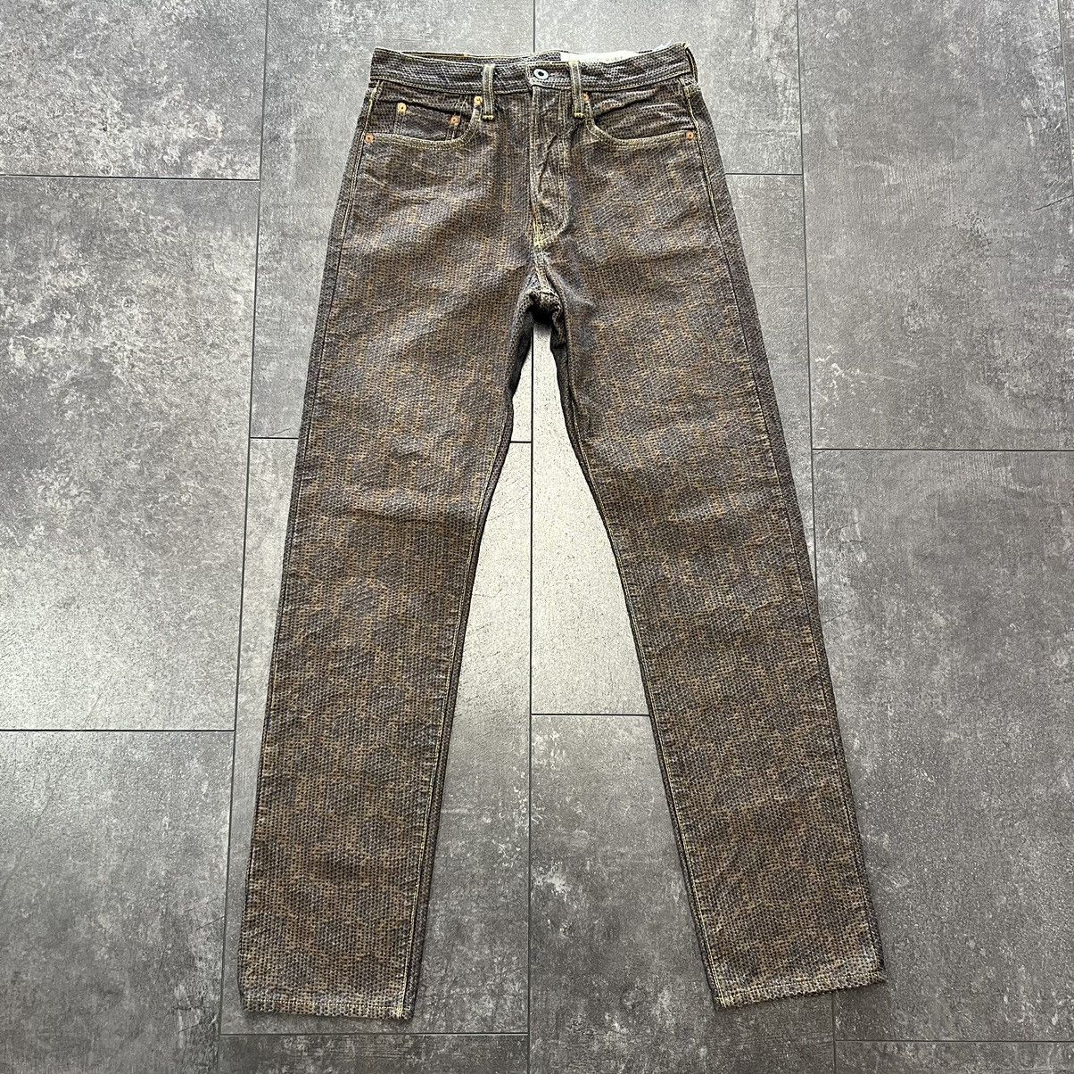 image of Kapital Century Denim Brown Mud Dye N5S in Blue/Brown, Men's (Size 30)