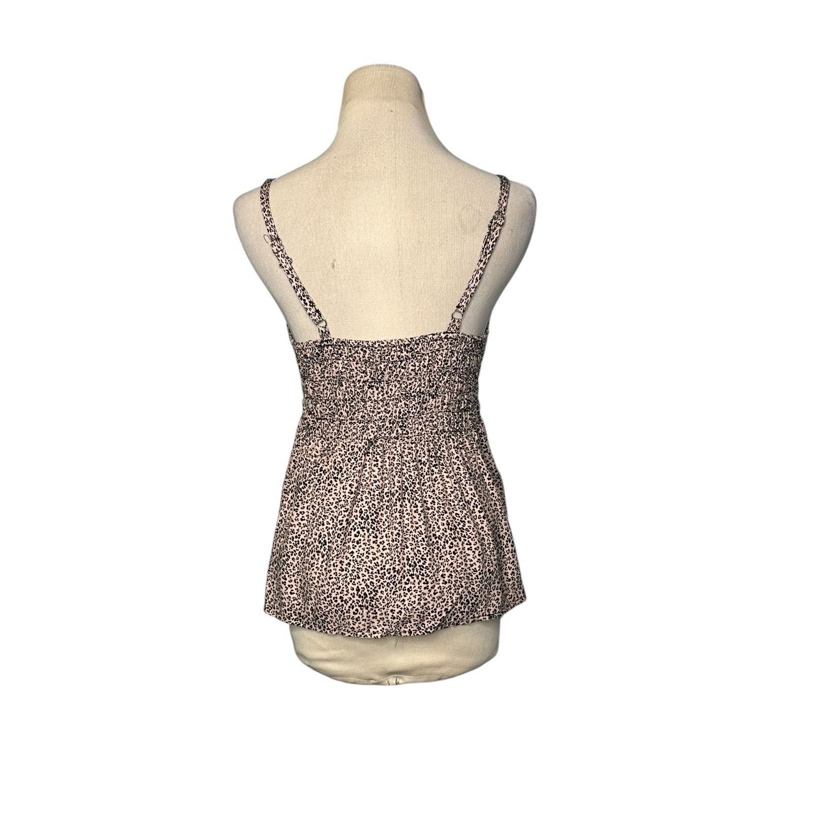 Urban Outfitters Urban Romantics animal print smocked cami top size Medium Size M / US 6-8 / IT 42-44 - 7 Thumbnail