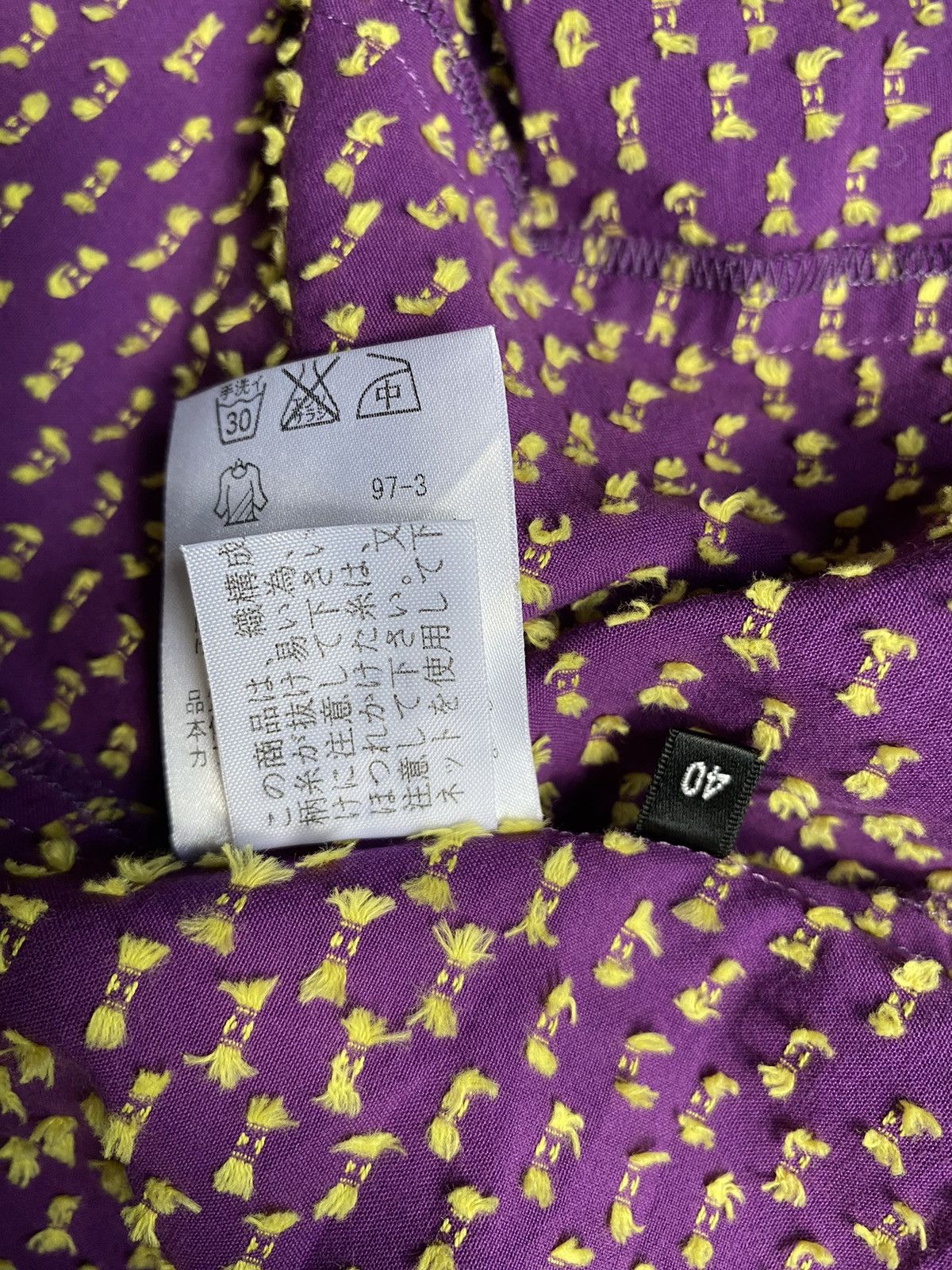 Paul Smith Paul Smith black label purple shirt Size S / US 4 / IT 40 - 9 Thumbnail