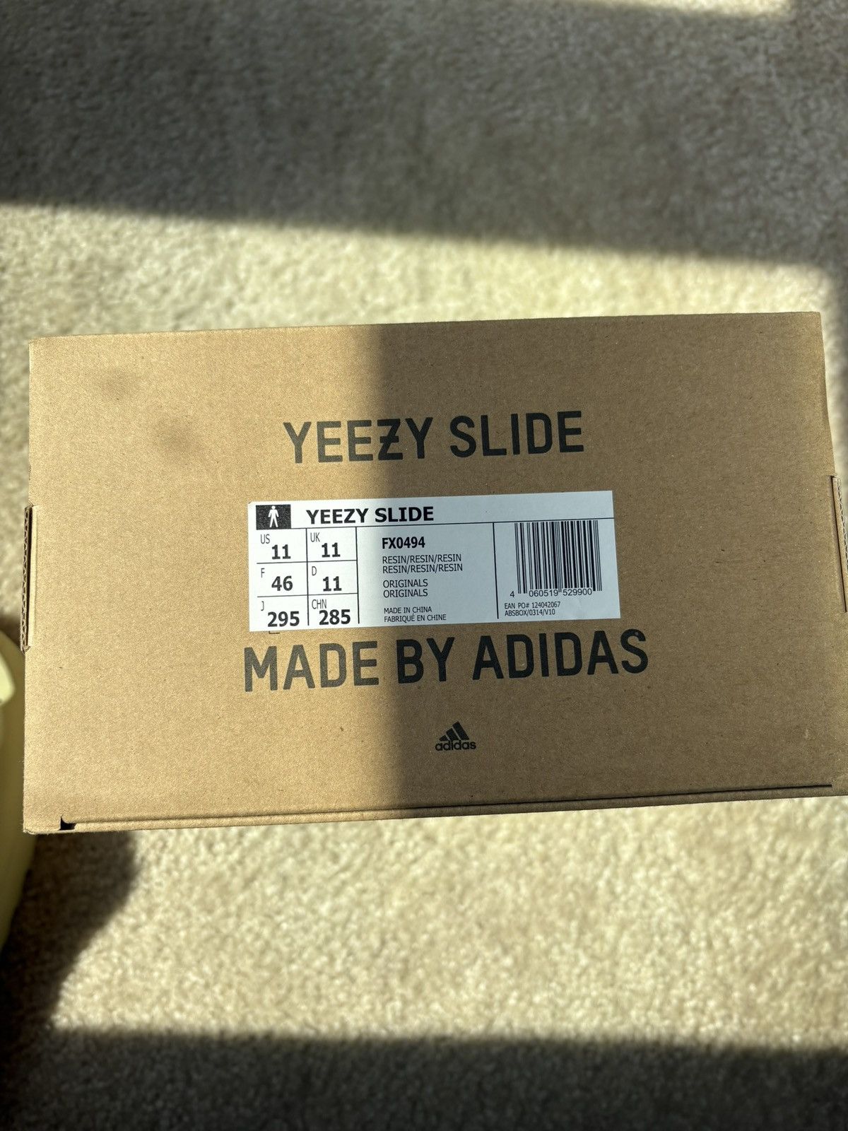Yeezy Yeezy Adidas Slides Resin Size US 11 / EU 44 - 6 Thumbnail