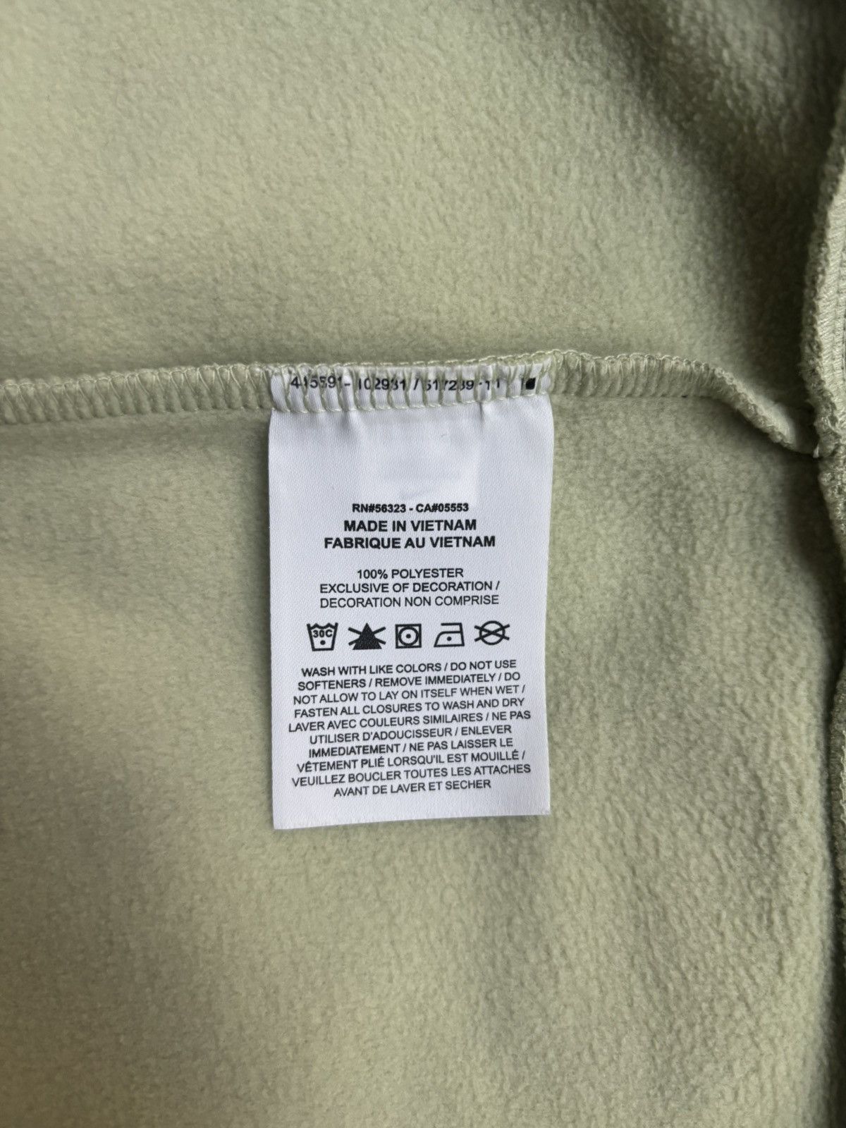 Nike Nike Therma-FIT Full-Zip Light Green Hoodie Sweatshirt US M Size US M / EU 48-50 / 2 - 6 Thumbnail