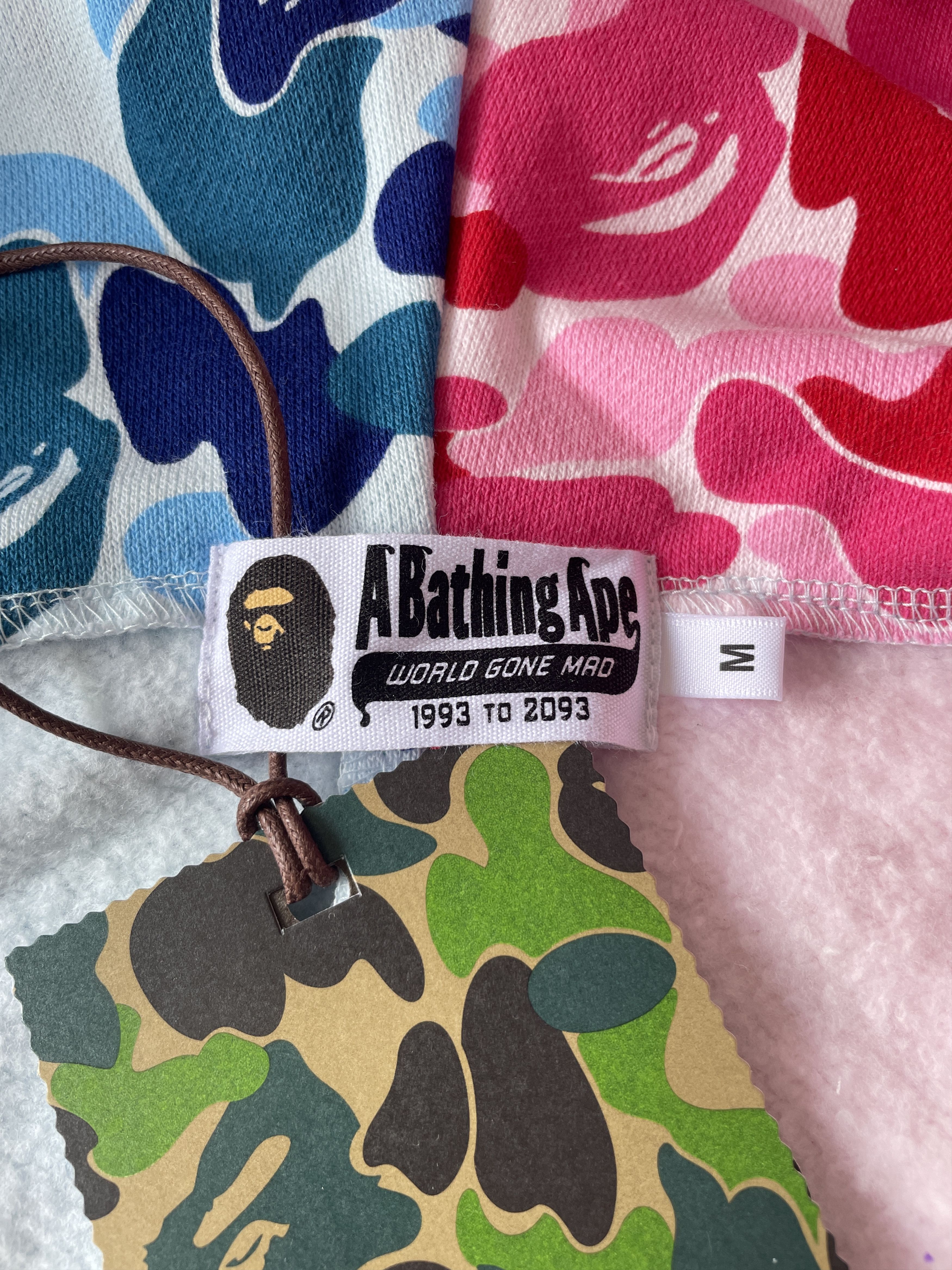 Bape BAPE ABC CAMO CRAZY SHARK FULL ZIP HOODIE Size US M / EU 48-50 / 2 - 6 Thumbnail