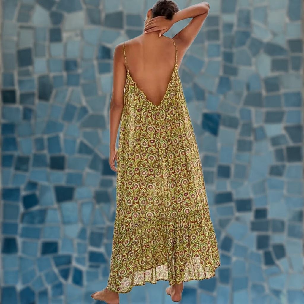 dolan maxi dress DOLAN Collection Tiered Maxi Dress