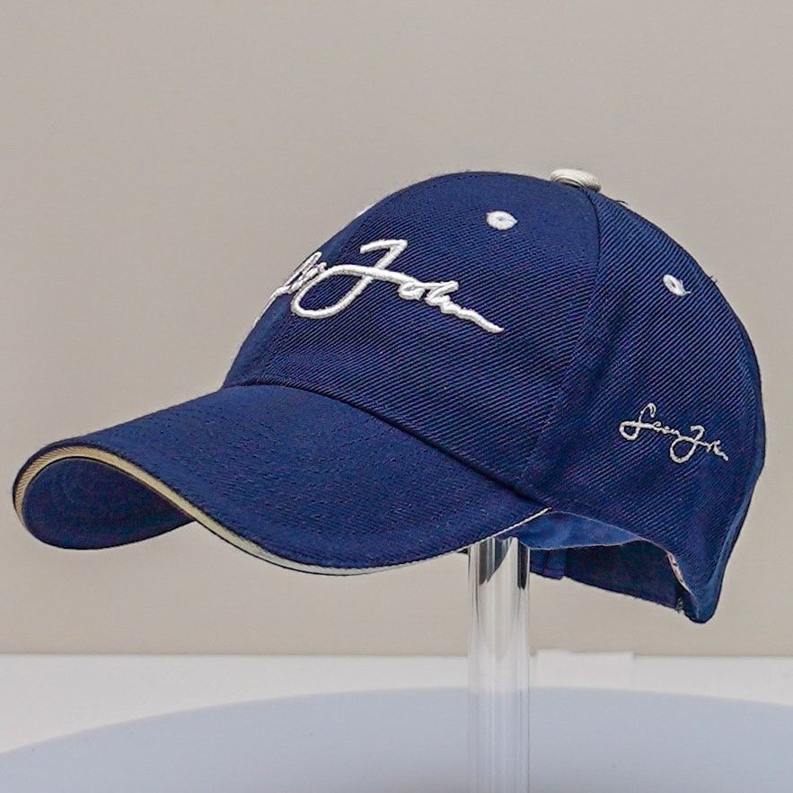 Sean John Vintage Sean John Navy Blue Velcro Adjustable Hat Size ONE SIZE - 2 Thumbnail