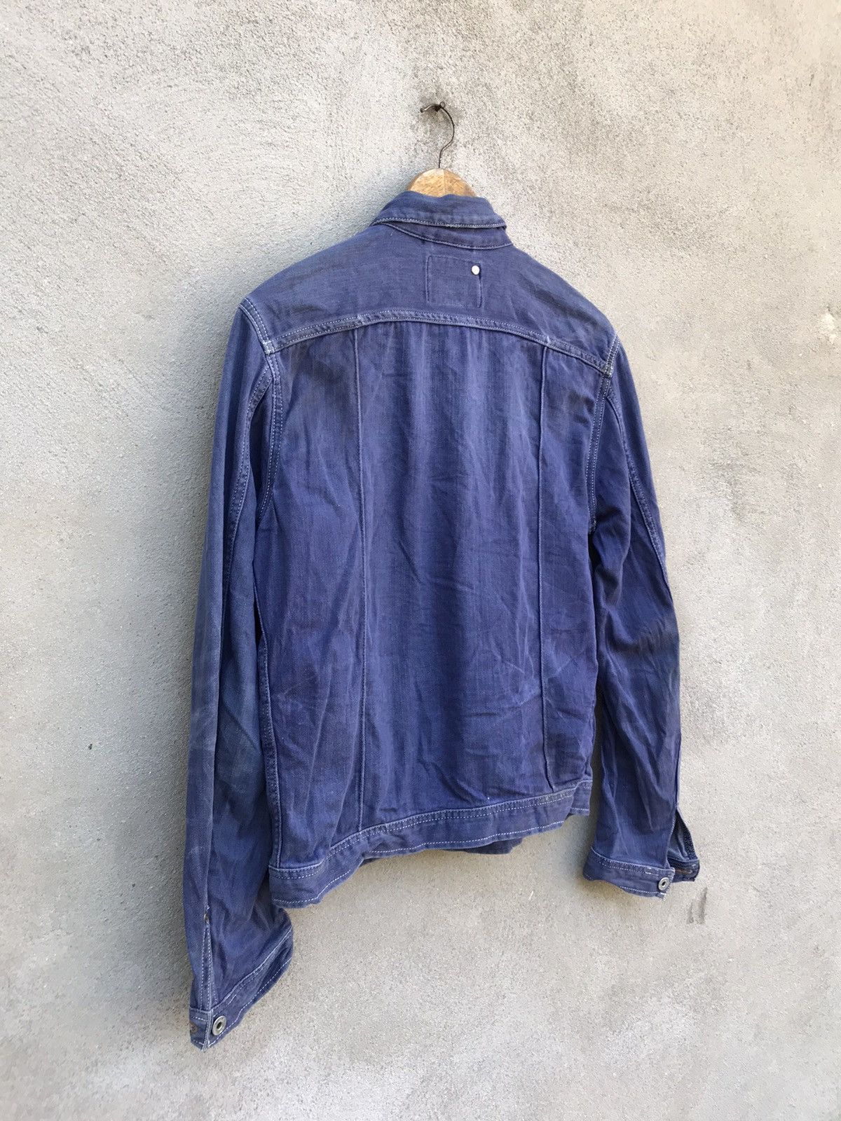 Diesel VINTAGE DIESEL DISTRESSED DENIM JACKET MADPUNK SEDITIONARIES Size US M / EU 48-50 / 2 - 12 Thumbnail