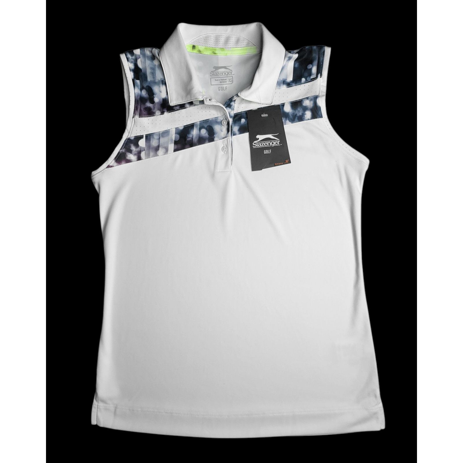Other NWT SLAZENGER Sleeveless White Golf Pickleball Tennis Polo Size XS / US 0-2 / IT 36-38 - 2 Thumbnail
