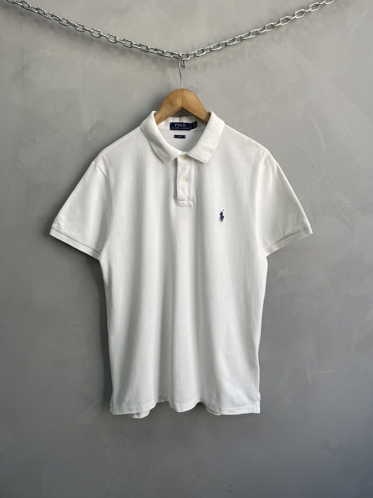 Polo Ralph Lauren Polo Ralph Lauren White T-shirt Classic old money Style Size US L / EU 52-54 / 3 - 1 Thumbnail
