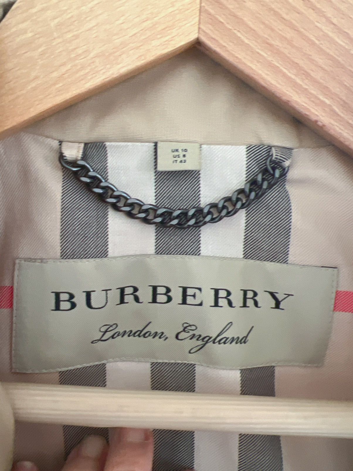 Burberry Burberry raincoat size it42 Size M / US 6-8 / IT 42-44 - 3 Thumbnail