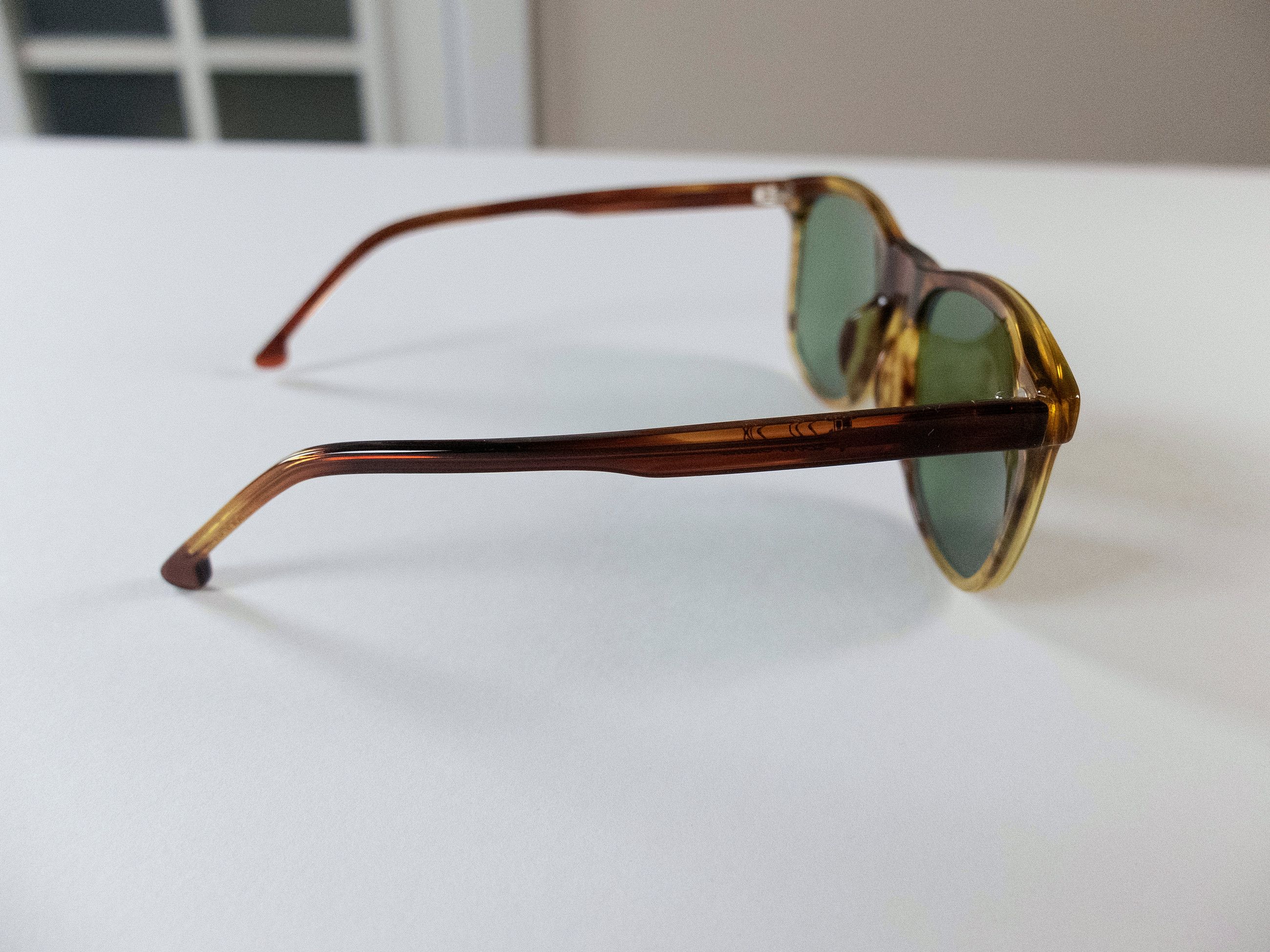 Loro Piana LORO PIANA Traveller brown square frame acetate sunglasses Size ONE SIZE - 4 Thumbnail