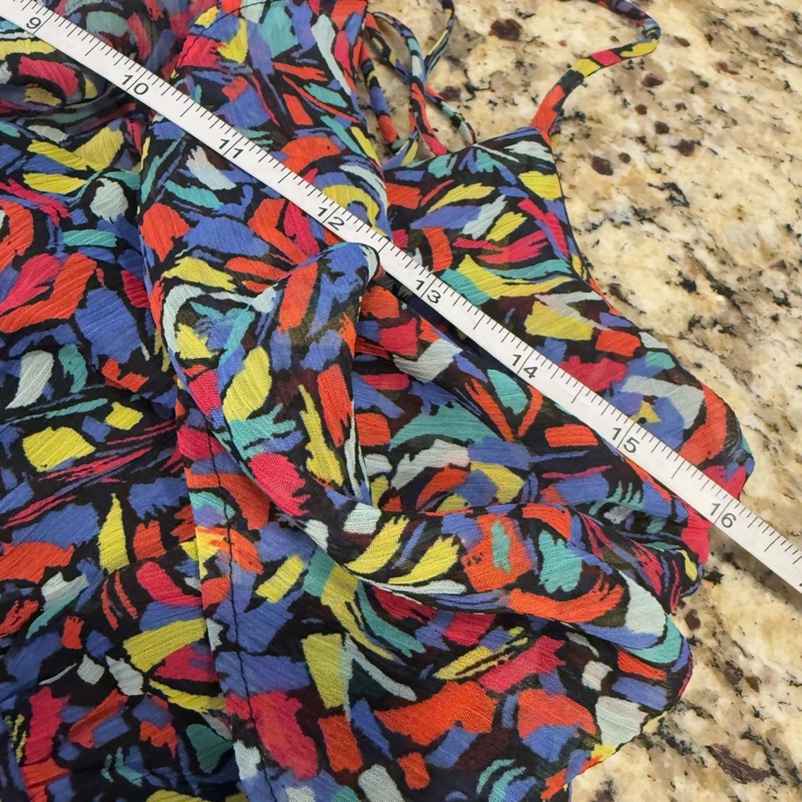 BCBGeneration BCBGeneration colorful maxi dress strappy open back SZ SM Size S / US 4 / IT 40 - 8 Thumbnail