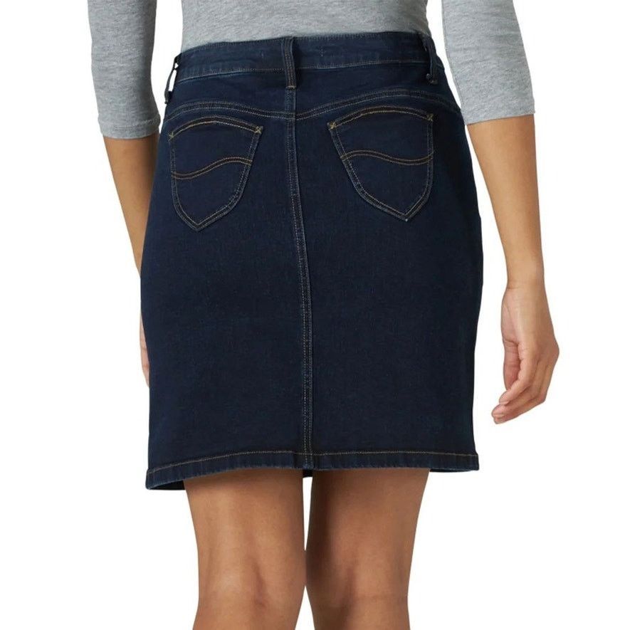 Lee LEE RIDERS Shape Illusions Midrise Denim Skirt | US 18 | NWT Size 40" / US 18 - 2 Thumbnail