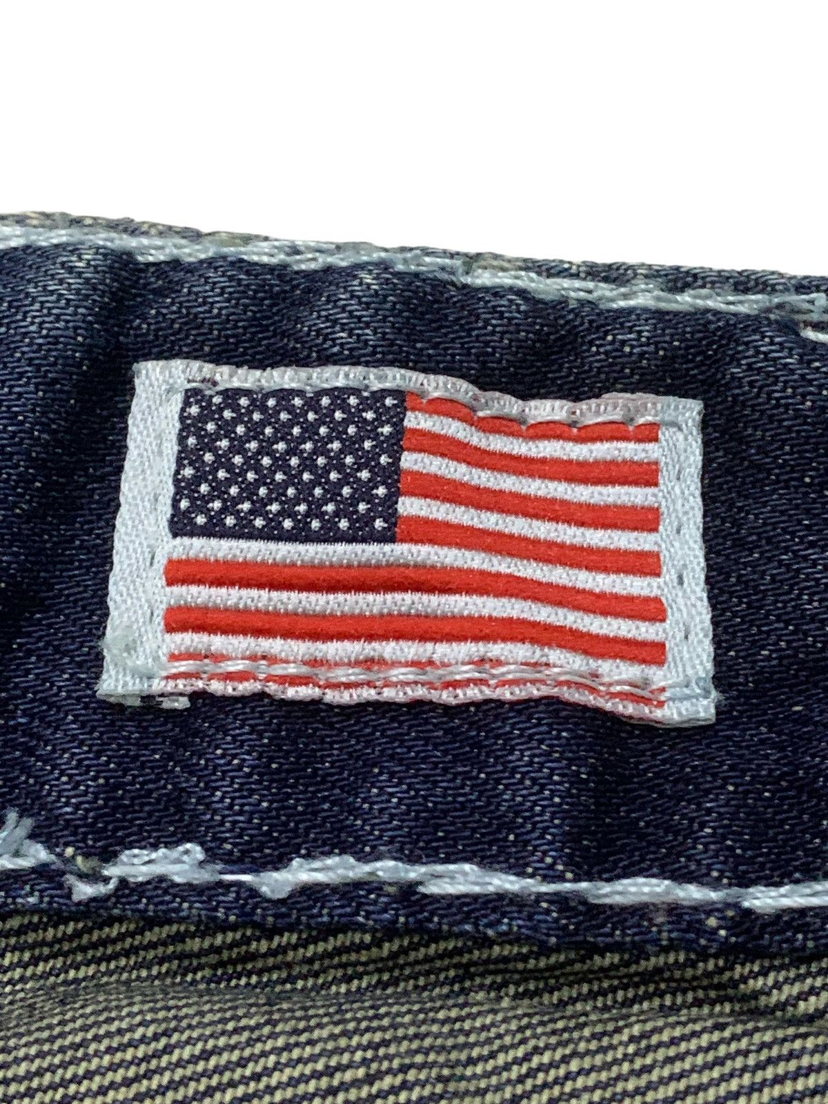 True Religion True Religion Billy Giant Big T Stitch Enzyme Flared Jeans Size US 30 / EU 46 - 16 Thumbnail