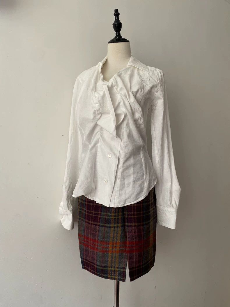 Vivienne Westwood Vivienne Westwood White drunken shirt Size M / US 6-8 / IT 42-44 - 5 Thumbnail