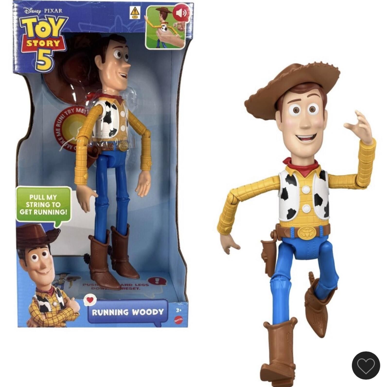 Other Toy Story 5 Pull String Running Woody Action Figure Size ONE SIZE - 1 Thumbnail