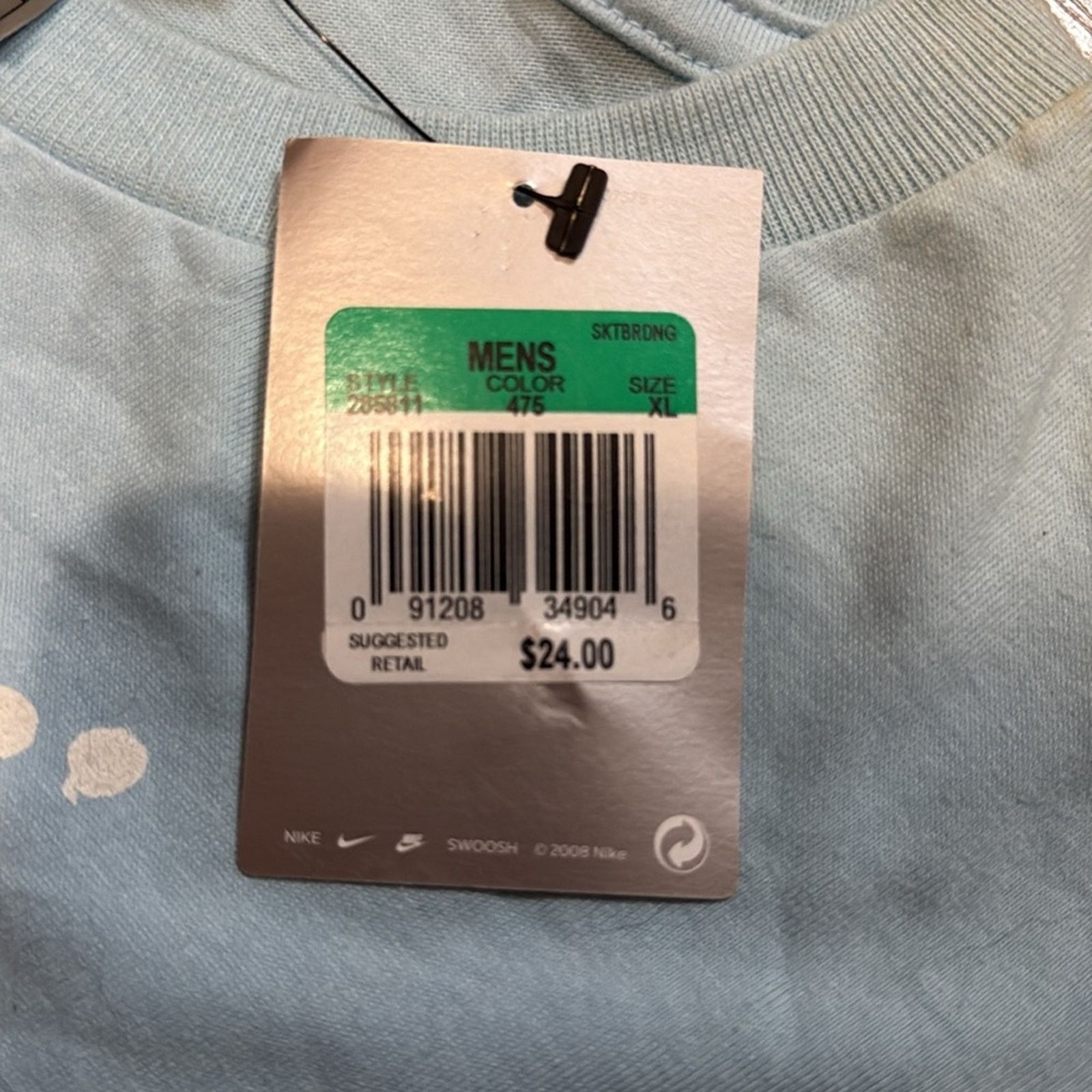 Nike 2008 Nike SB Viking Short Sleevee Size US XL / EU 56 / 4 - 6 Thumbnail