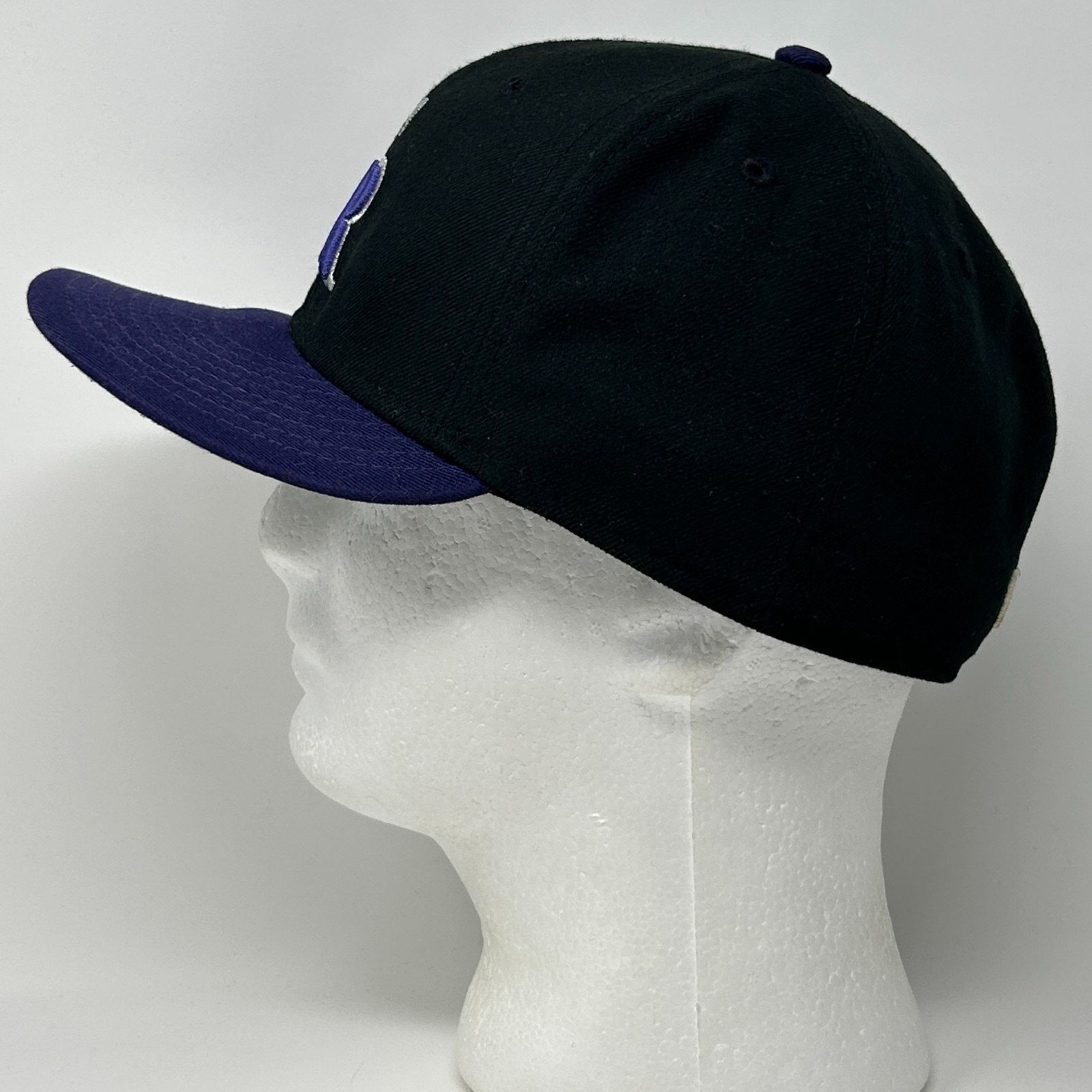 New Era Colorado Rockies Hat Baseball Cap New Era Black 7 3/8 Size ONE SIZE - 6 Thumbnail