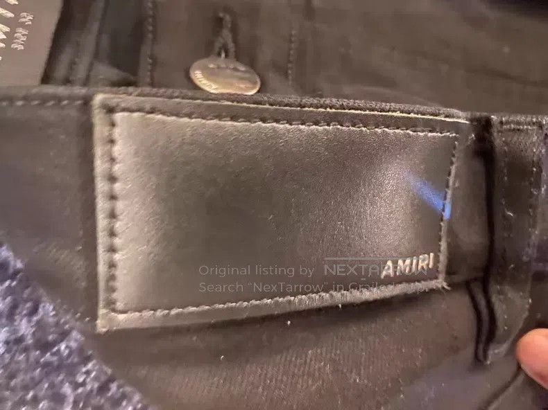 Amiri Amiri Classic seasonal cashew flower patchwork denim jeans Size US 32 / EU 48 - 6 Thumbnail