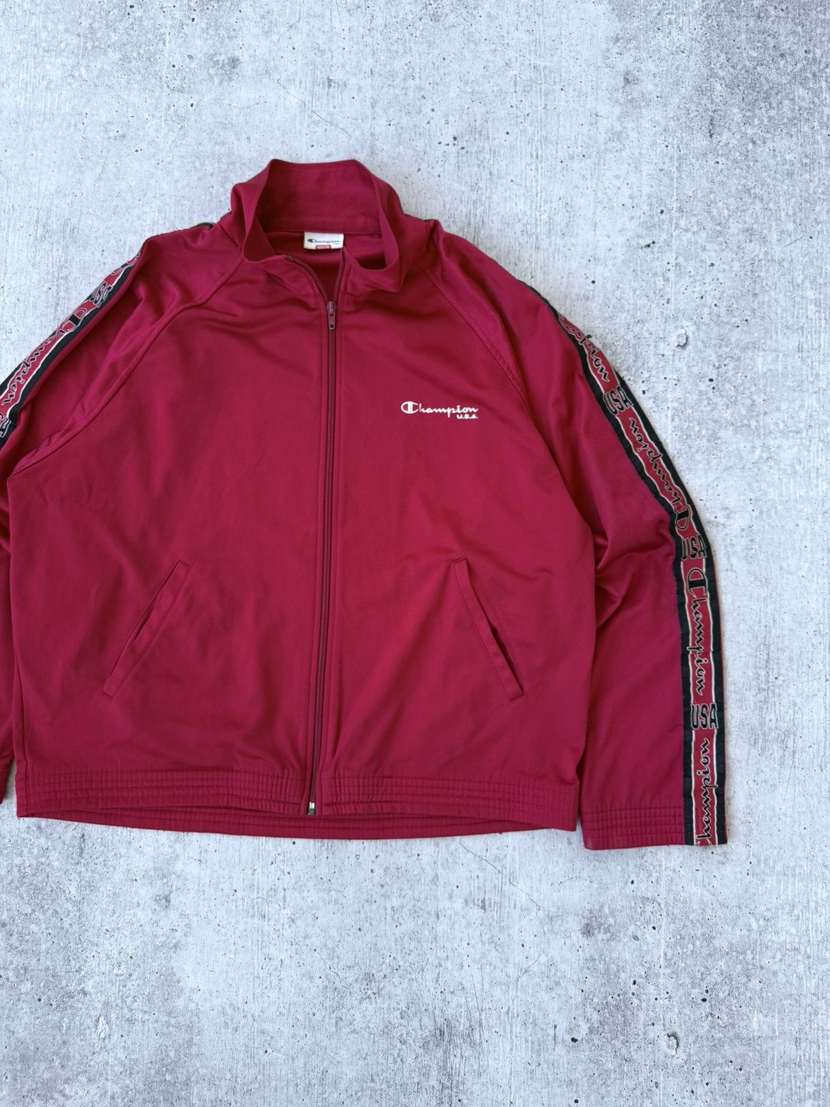 Champion × Vintage Champion Vintage Zip Track Jacket Size US M / EU 48-50 / 2 - 3 Thumbnail