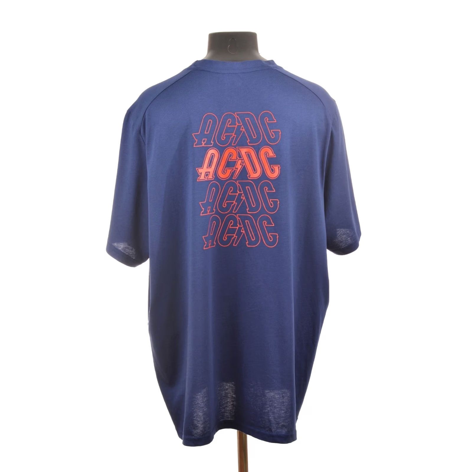 Castore Castore Glasgow Rangers AC/DC Cotton T-Shirt Tee 3XL Blue Mens Short Sleeve 100% Cotton Jersey Size US XXL / EU 58 / 5 - 4 Thumbnail