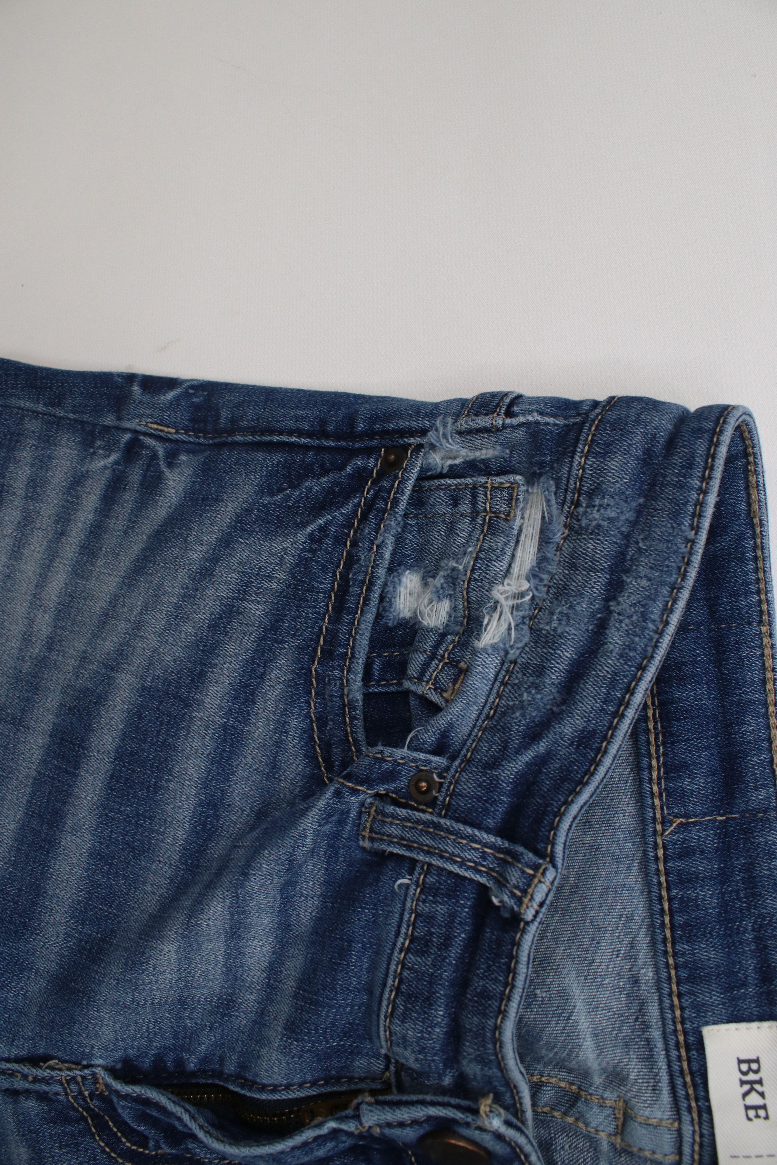 Vintage Buckle BKE Payton Mid Rise Skinny Leg Denim Jeans Size 27" / US 4 / IT 40 - 9 Thumbnail
