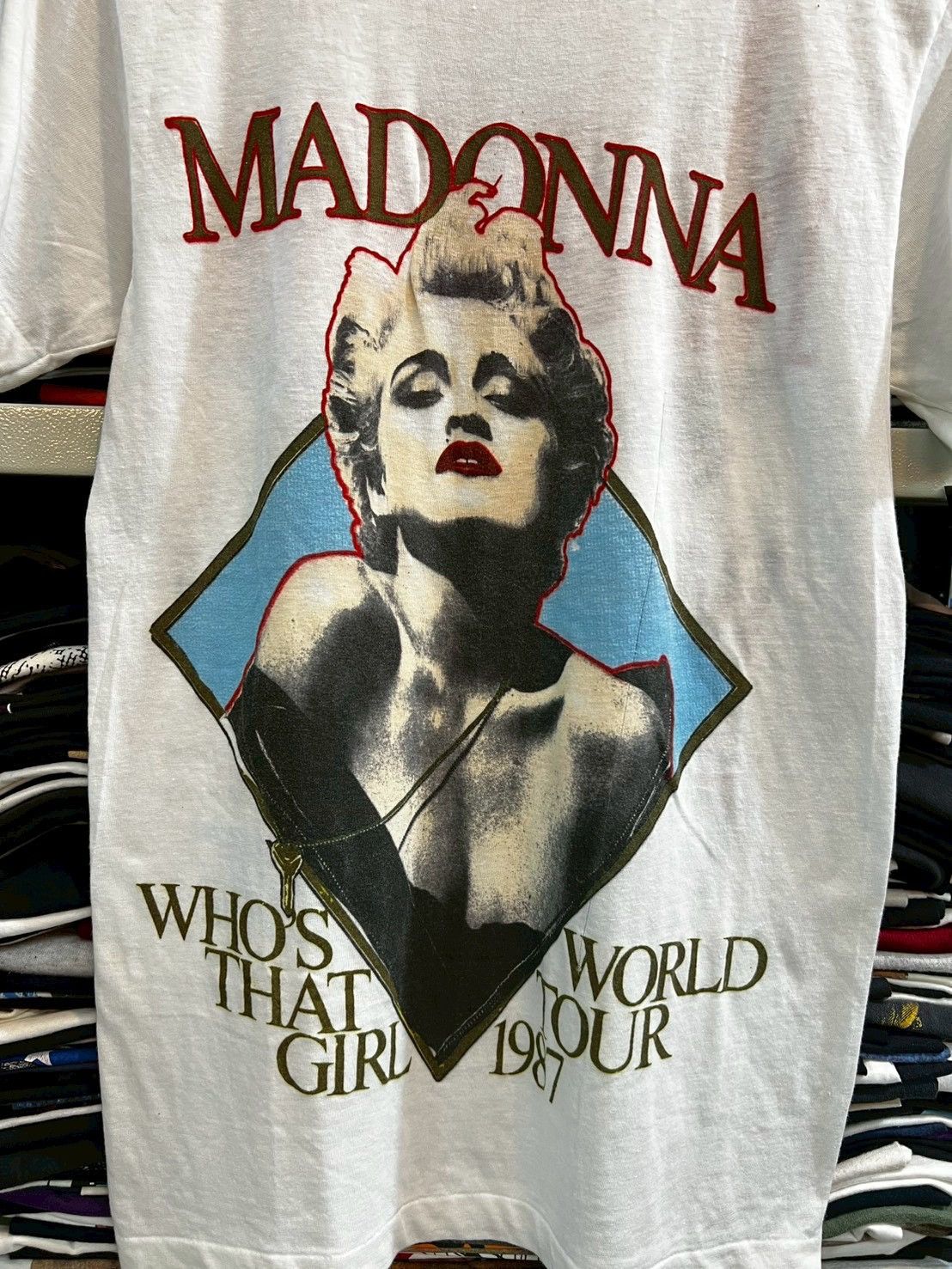 Band Tees Madonna 1987’s Size US M / EU 48-50 / 2 - 2 Thumbnail