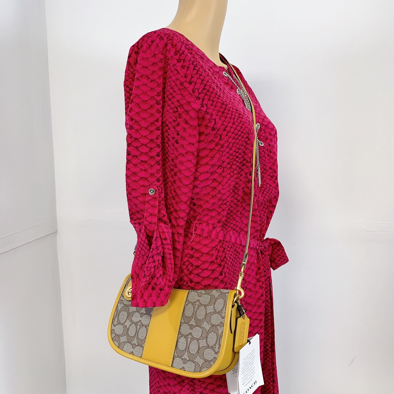 Swinger bag in signature jacquard hotsell