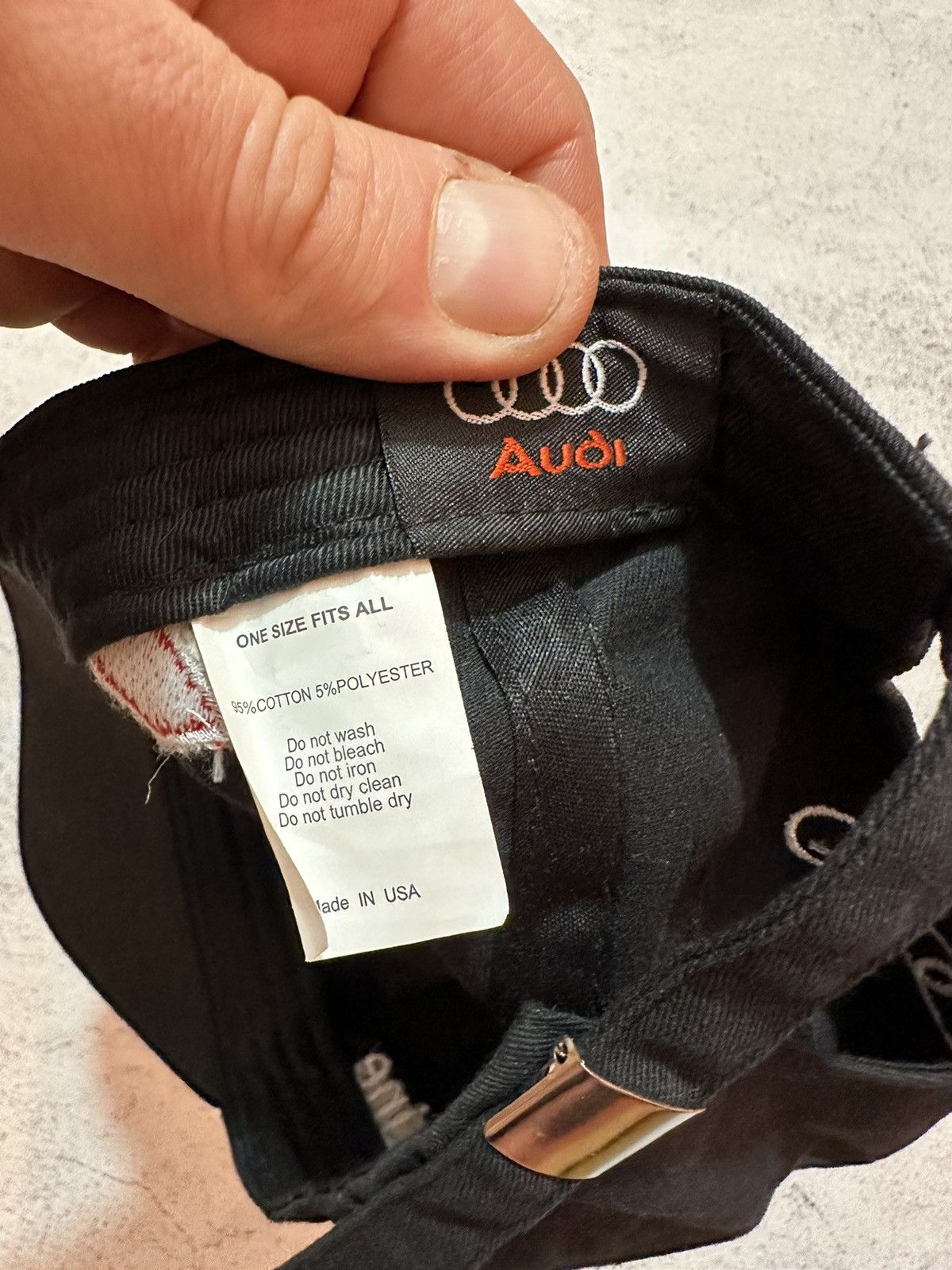 Audi Vintage AUDI Cap 90s Size ONE SIZE - 7 Thumbnail