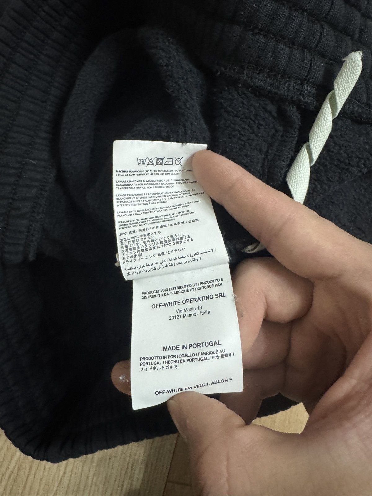 Off-White Off-White c/o Virgil Abloh Main Label 2013 Seeing Things Size US XL / EU 56 / 4 - 9 Thumbnail