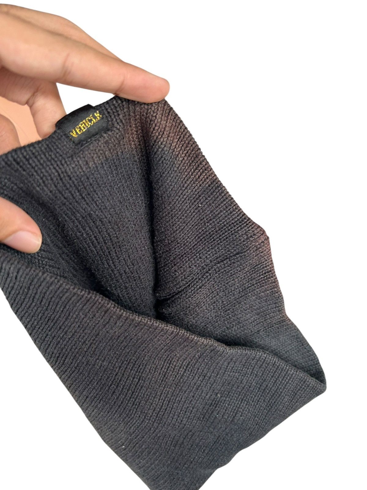 Japanese Brand × Kapital × Vintage Sunfaded Japanese Punk Bondage Style Beanie Hats Size ONE SIZE - 14 Thumbnail