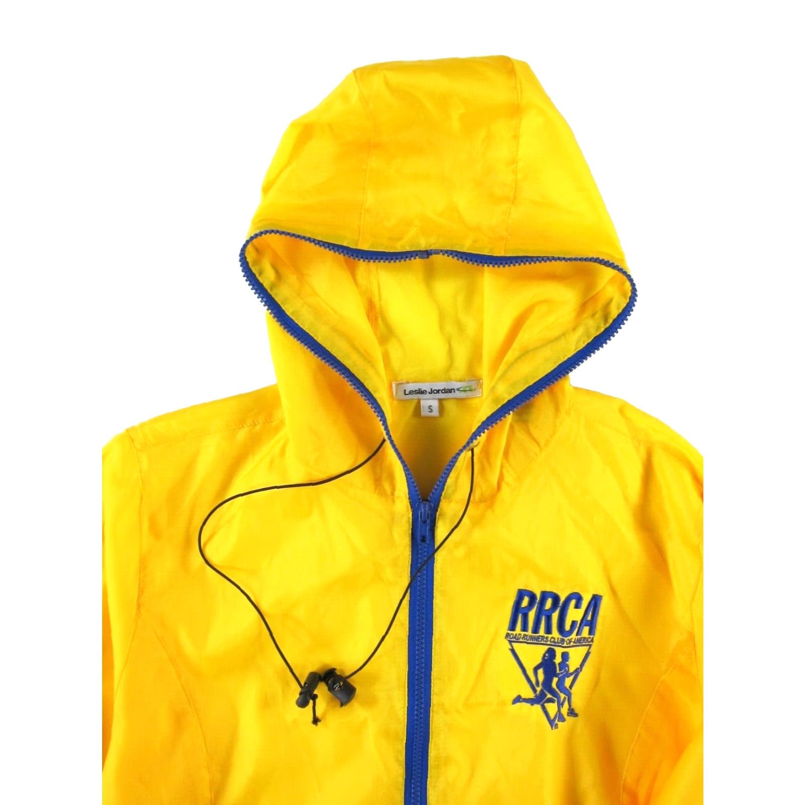 Jordan Brand Leslie Jordan Yellow Purple Road Runners Club Of America Full Zip Hood Jacket S Size S / US 4 / IT 40 - 3 Thumbnail
