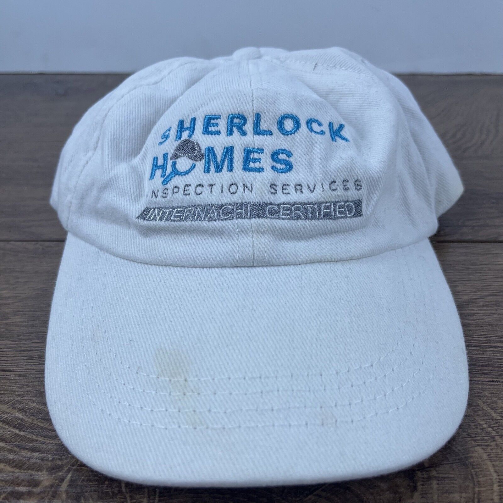 Other Sherlock Holmes Inspection Hat White Adjustable Hat White Ad Size ONE SIZE - 2 Thumbnail