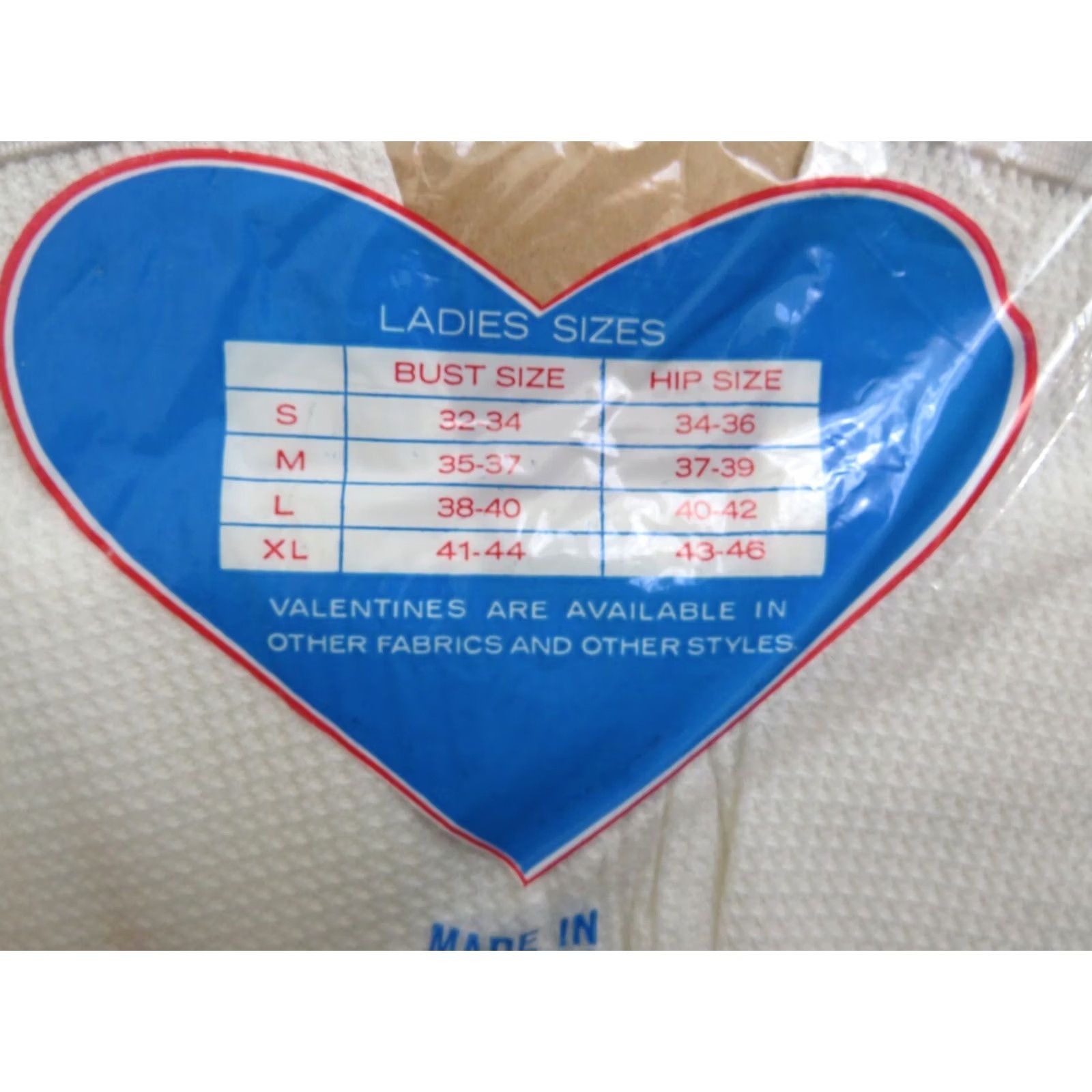Vintage VINTAGE Caldor Ladies Long Underwear Thermal Underwear White L 1970s Hearts Cotton Polyester NOS Mens Womens Girls Boys Size ONE SIZE - 6 Thumbnail