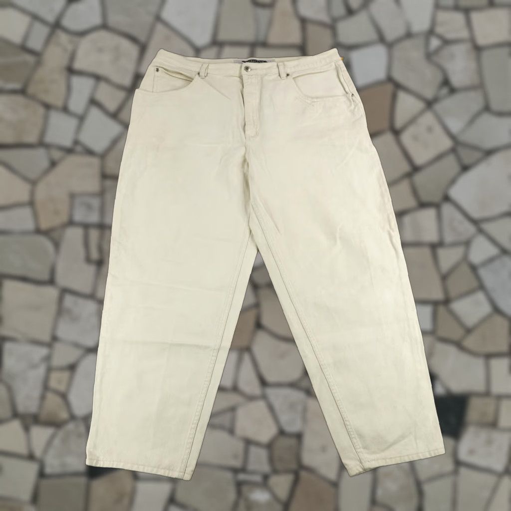 Anchor Blue VINTAGE Anchor Blue Jeans Men 42 Waist White Denim Baggy Relaxed Tapered 90s Casual Size US 42 / EU 58 - 1 Thumbnail