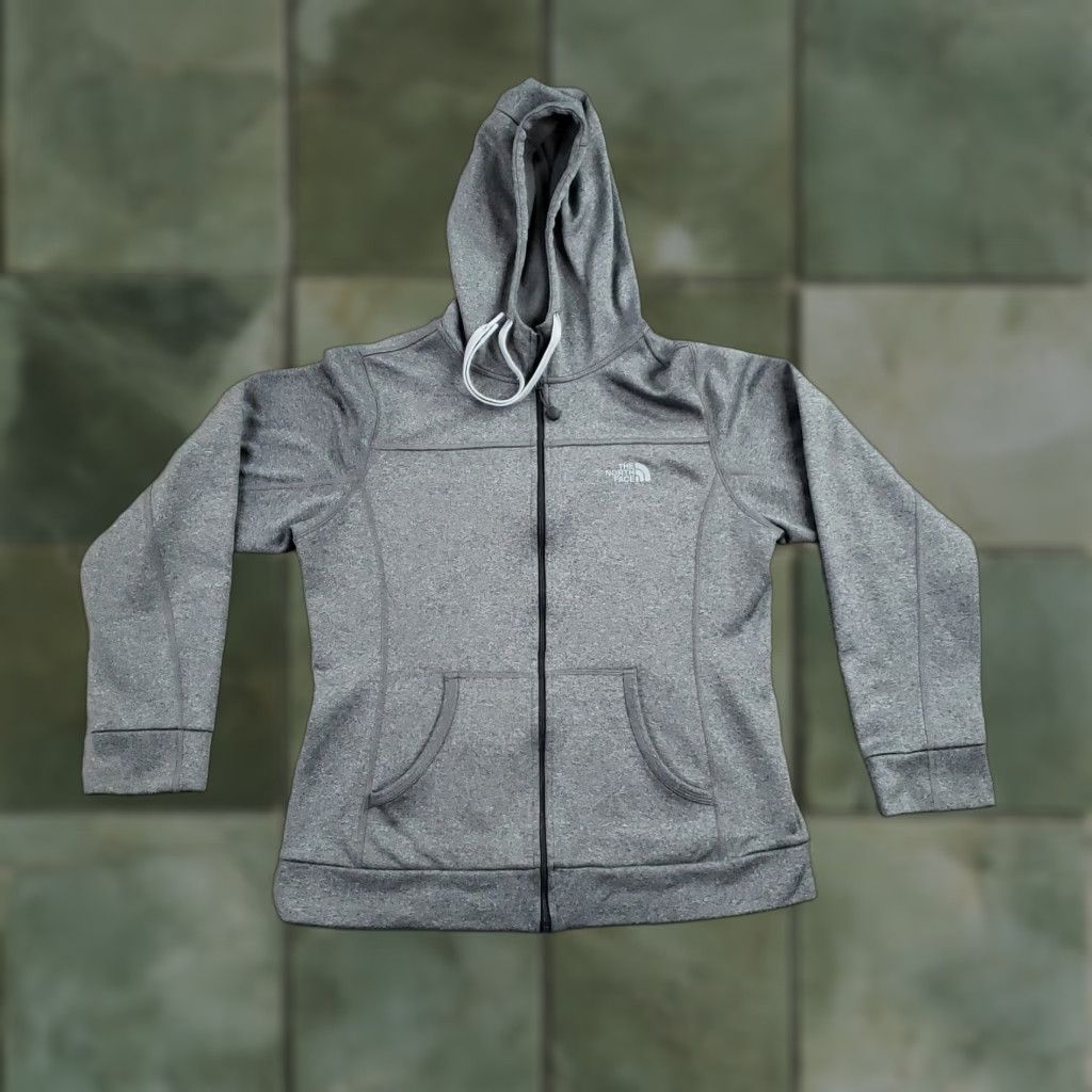 The North Face The North Face Hoodie Womens M Gray Full Zip Hooded Pockets Outdoor Casual All Seasons Jacket Womens Medium Gray Nike Size M / US 6-8 / IT 42-44 - 1 Thumbnail